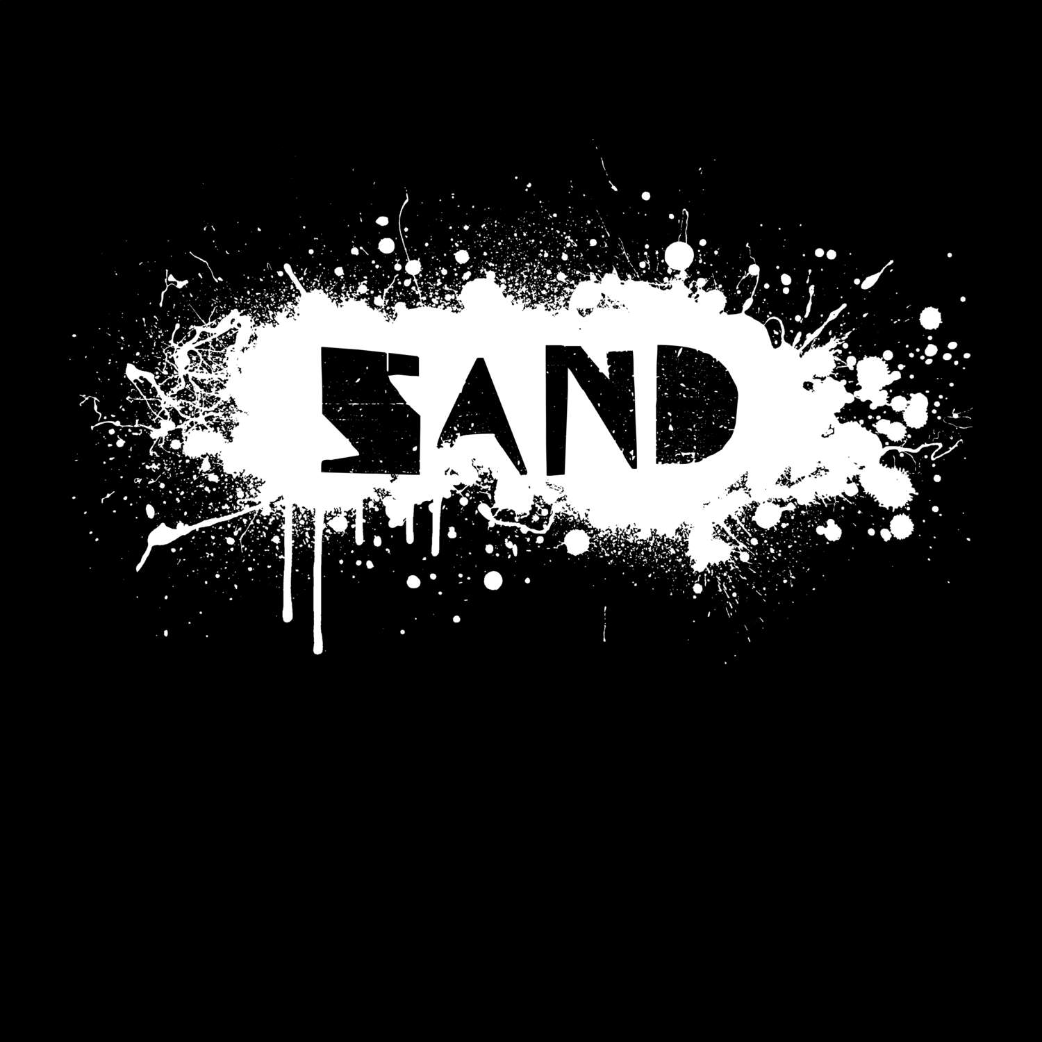 Sand T-Shirt »Paint Splash Punk«