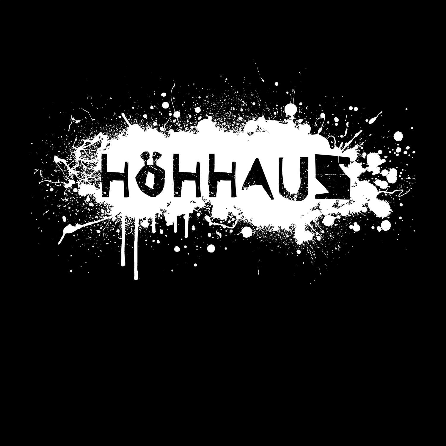 Höhhaus T-Shirt »Paint Splash Punk«
