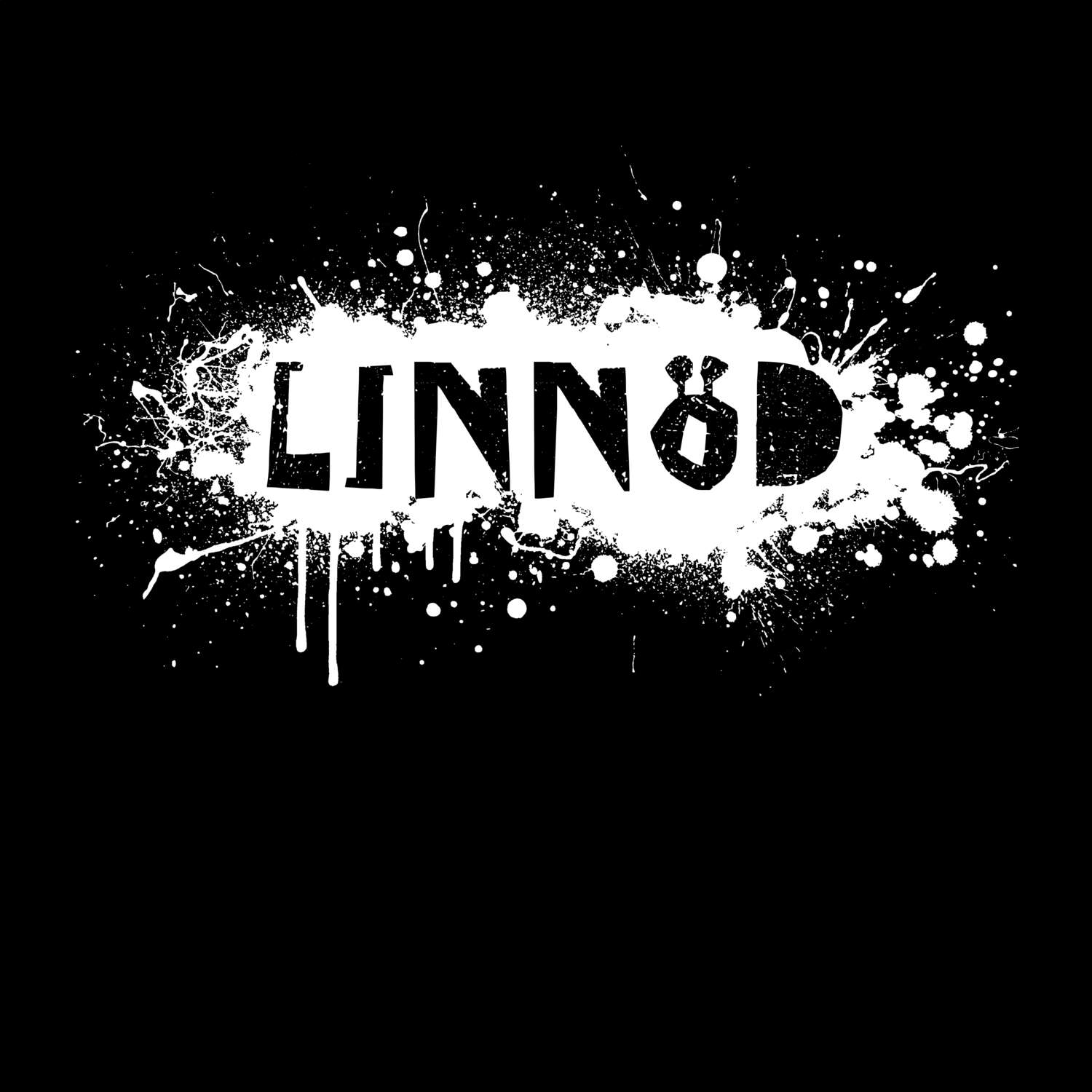 T-Shirt »Paint Splash Punk« für den Ort »Linnöd«