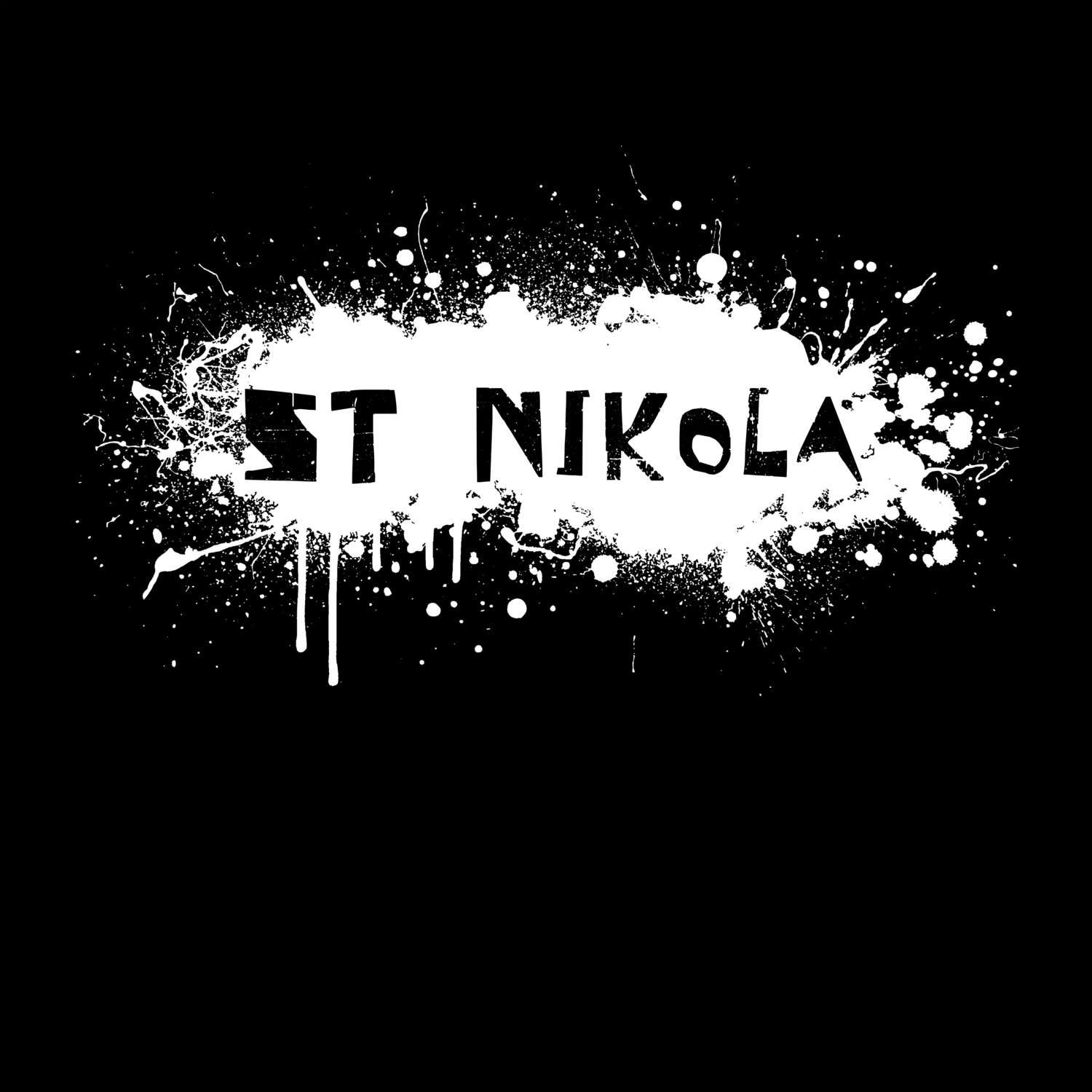 St Nikola T-Shirt »Paint Splash Punk«
