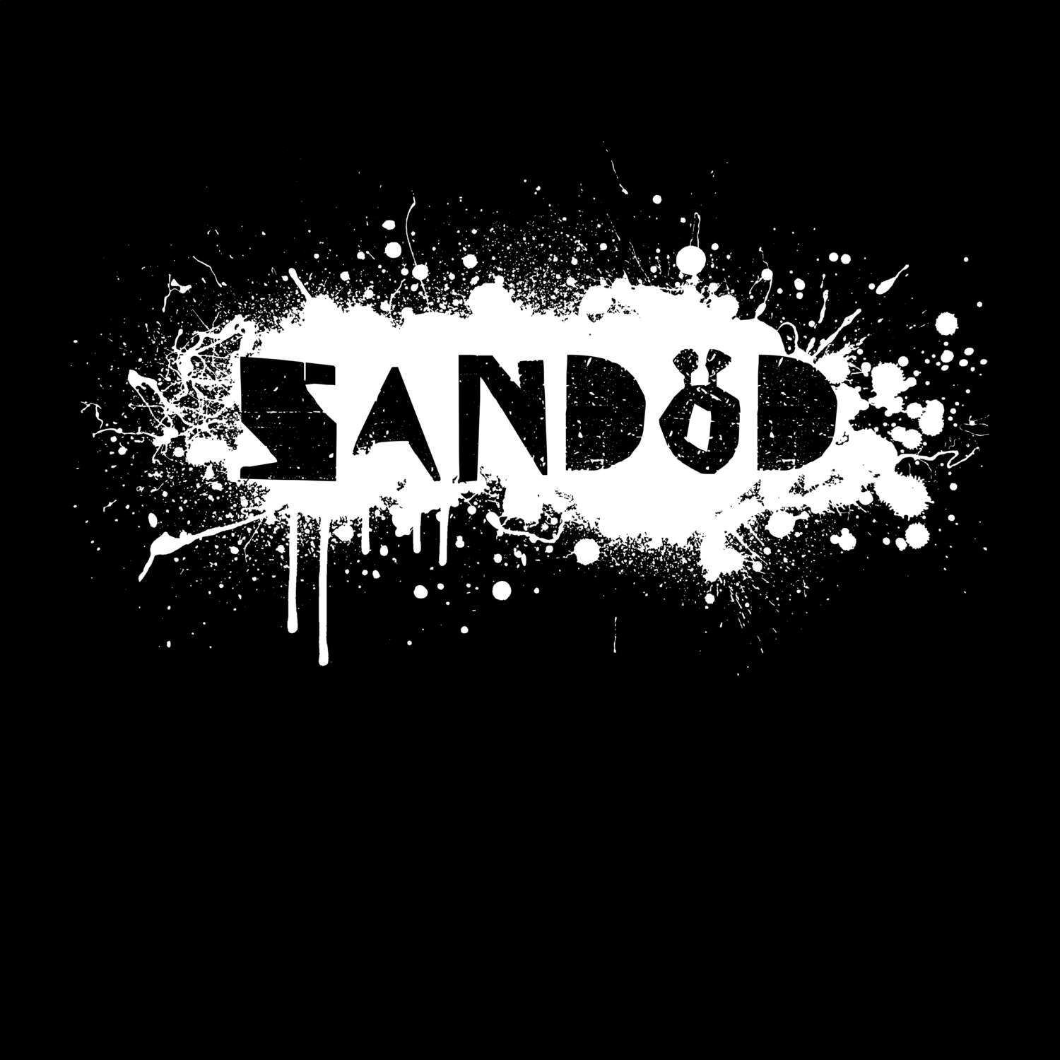 Sandöd T-Shirt »Paint Splash Punk«