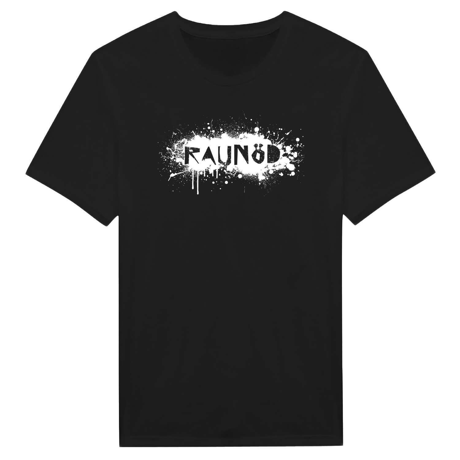 T-Shirt »Paint Splash Punk« für den Ort »Raunöd«