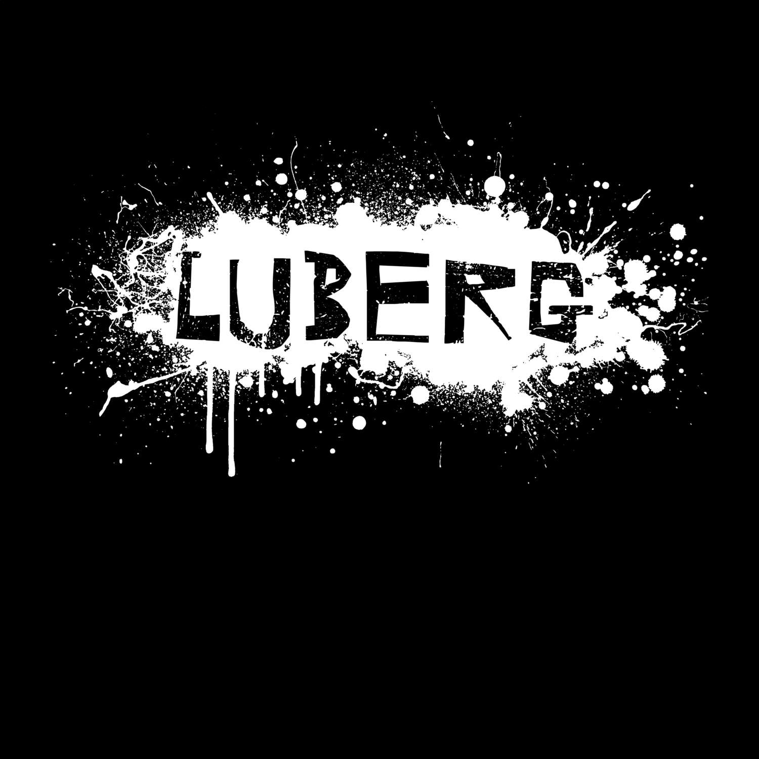 Luberg T-Shirt »Paint Splash Punk«