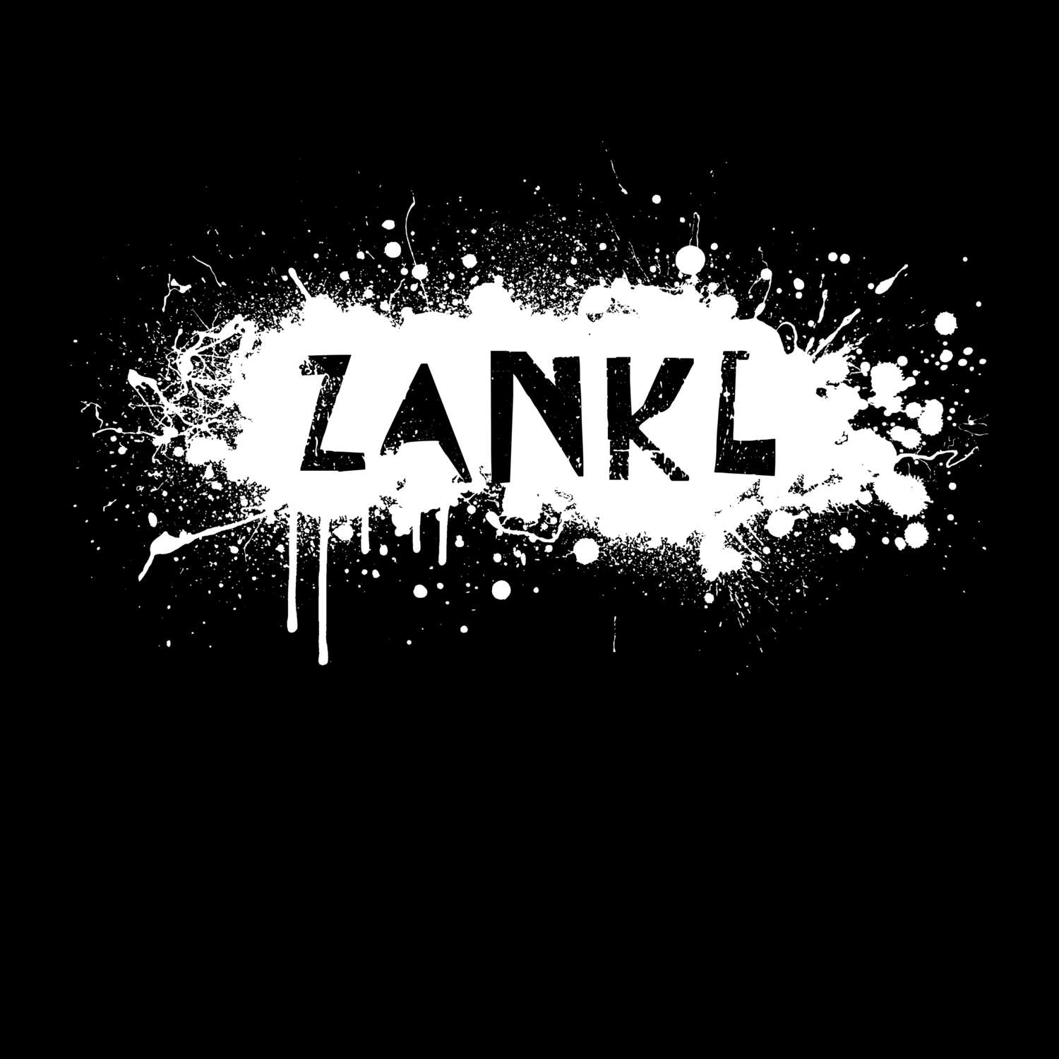 Zankl T-Shirt »Paint Splash Punk«