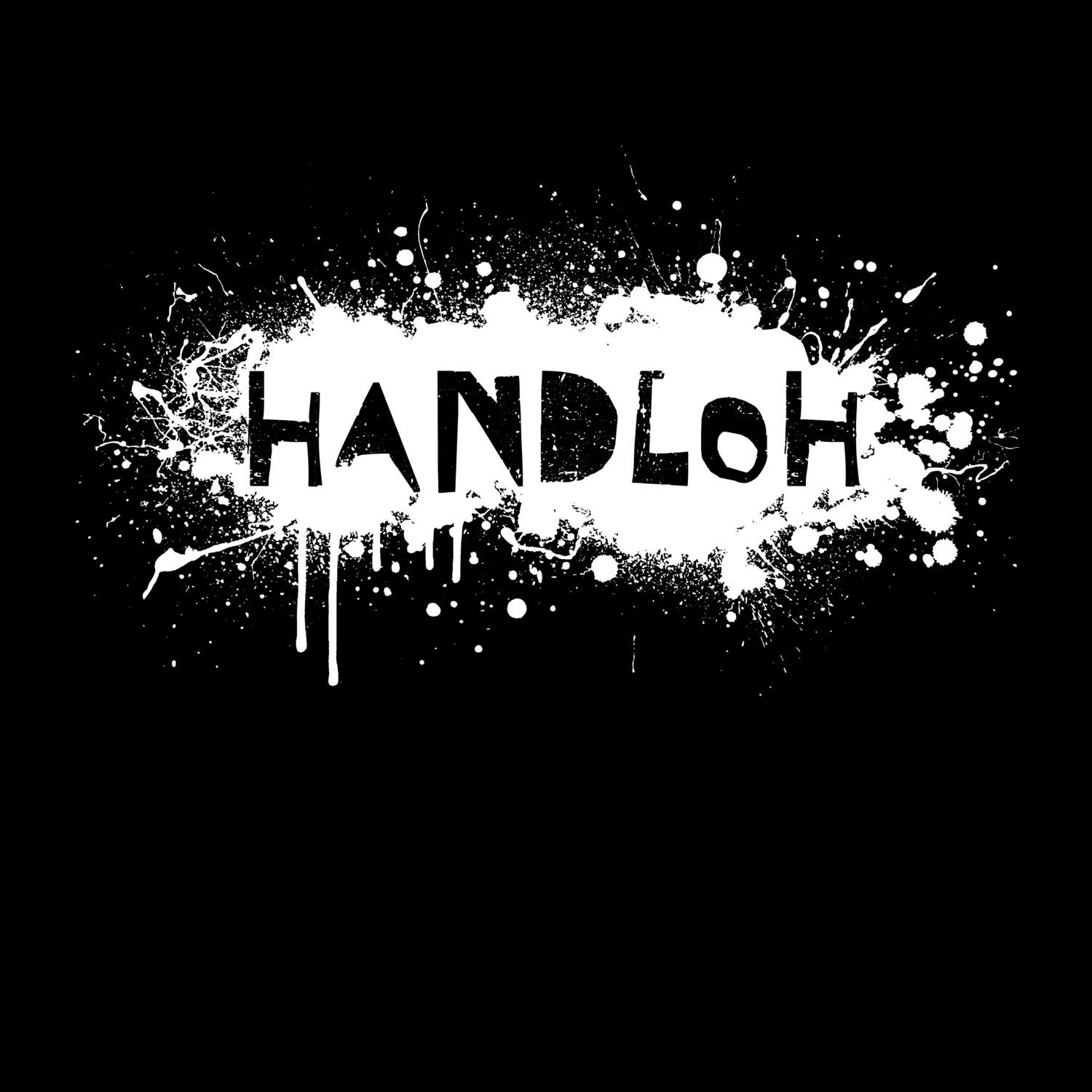 Handloh T-Shirt »Paint Splash Punk«