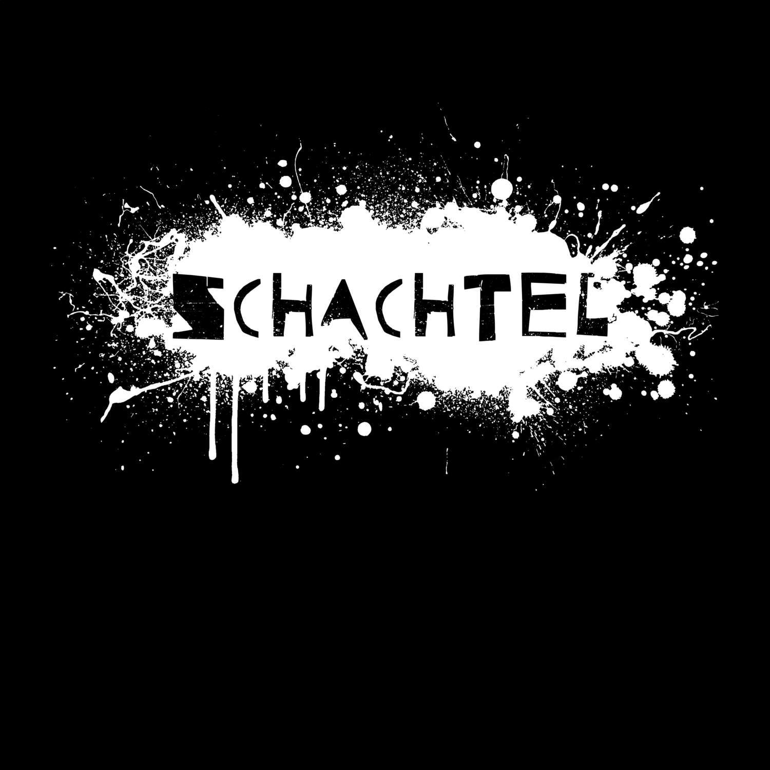 Schachtel T-Shirt »Paint Splash Punk«