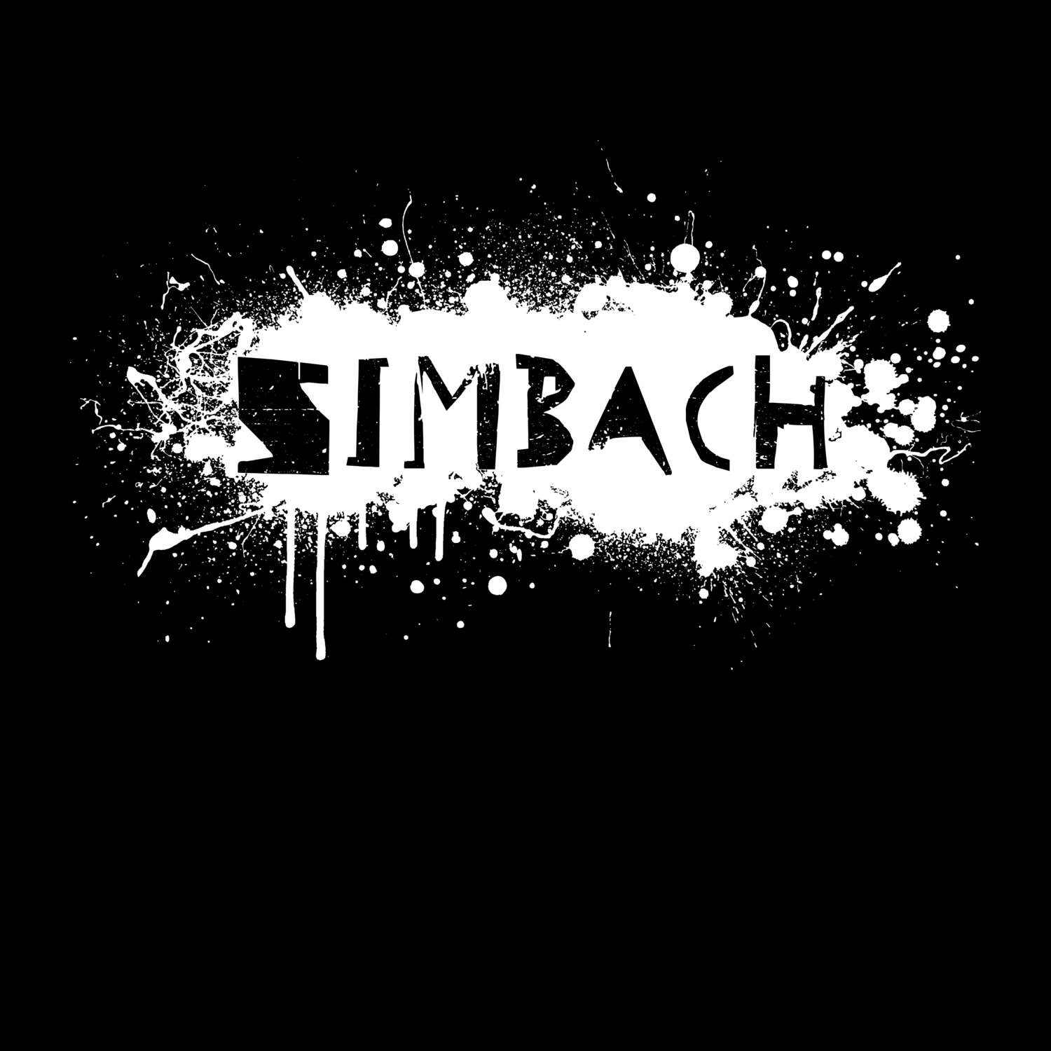 Simbach T-Shirt »Paint Splash Punk«