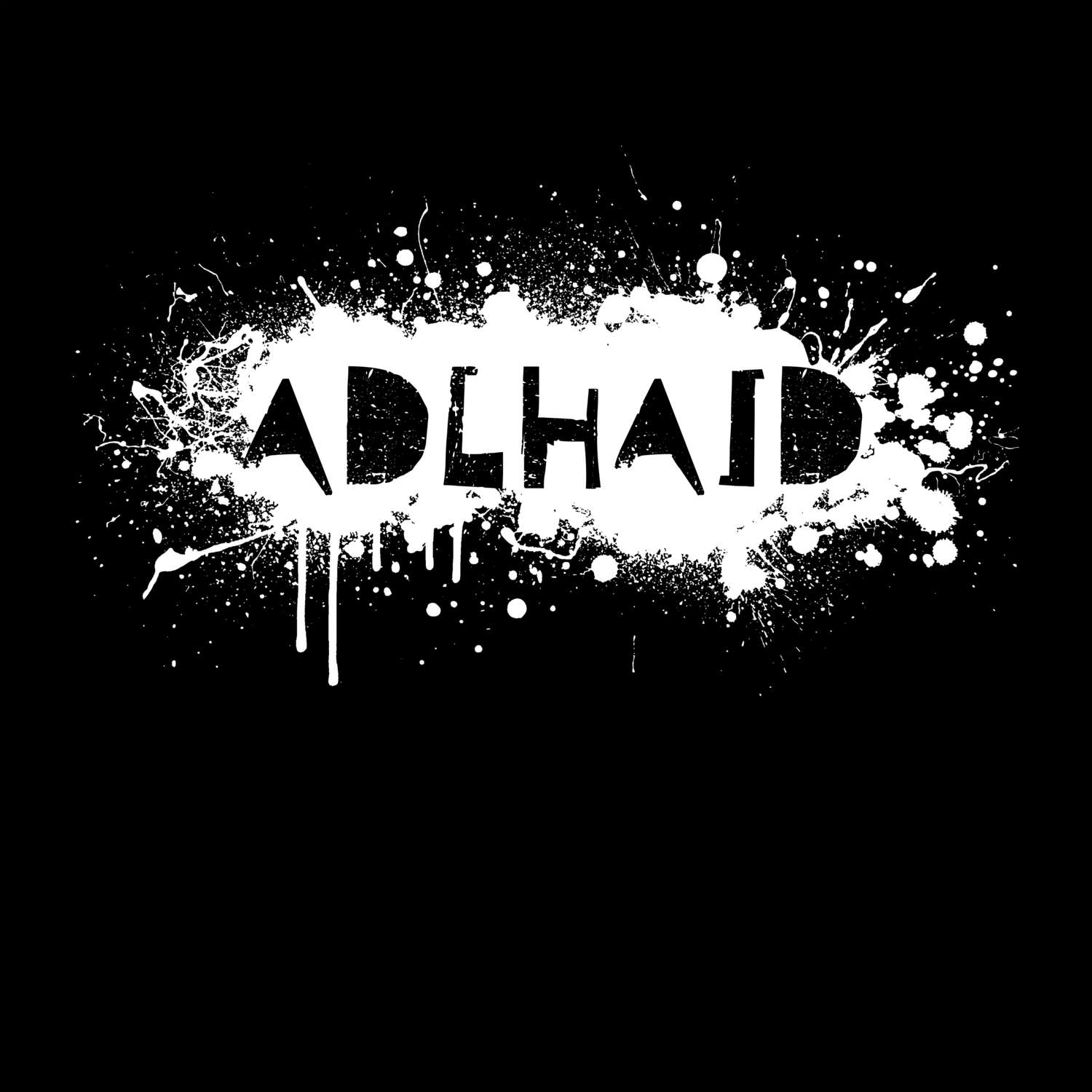 Adlhaid T-Shirt »Paint Splash Punk«