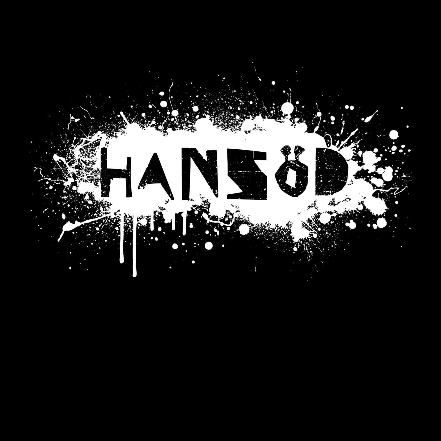 Hansöd T-Shirt »Paint Splash Punk«