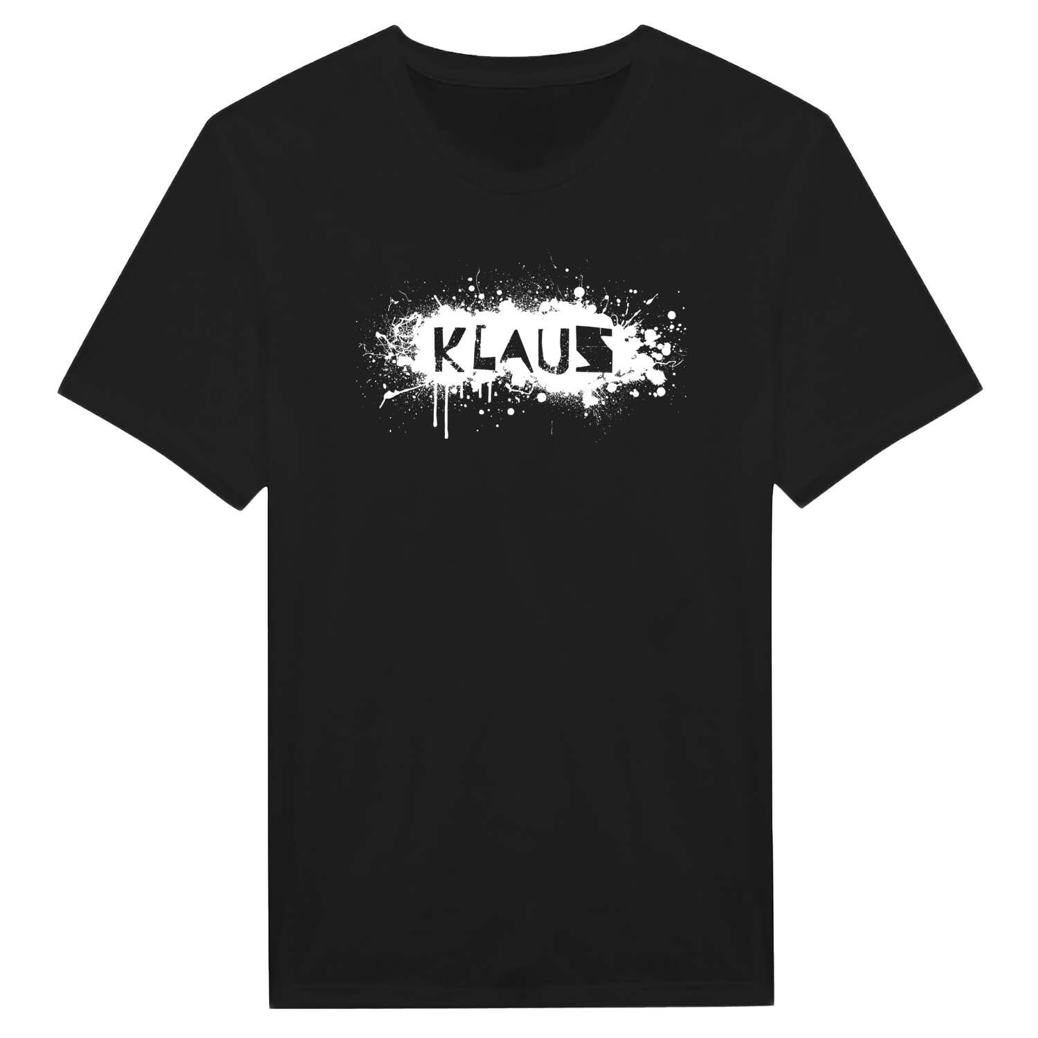 T-Shirt »Paint Splash Punk« für den Ort »Klaus«