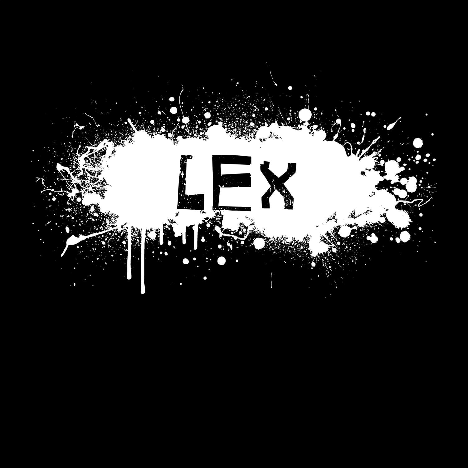 Lex T-Shirt »Paint Splash Punk«