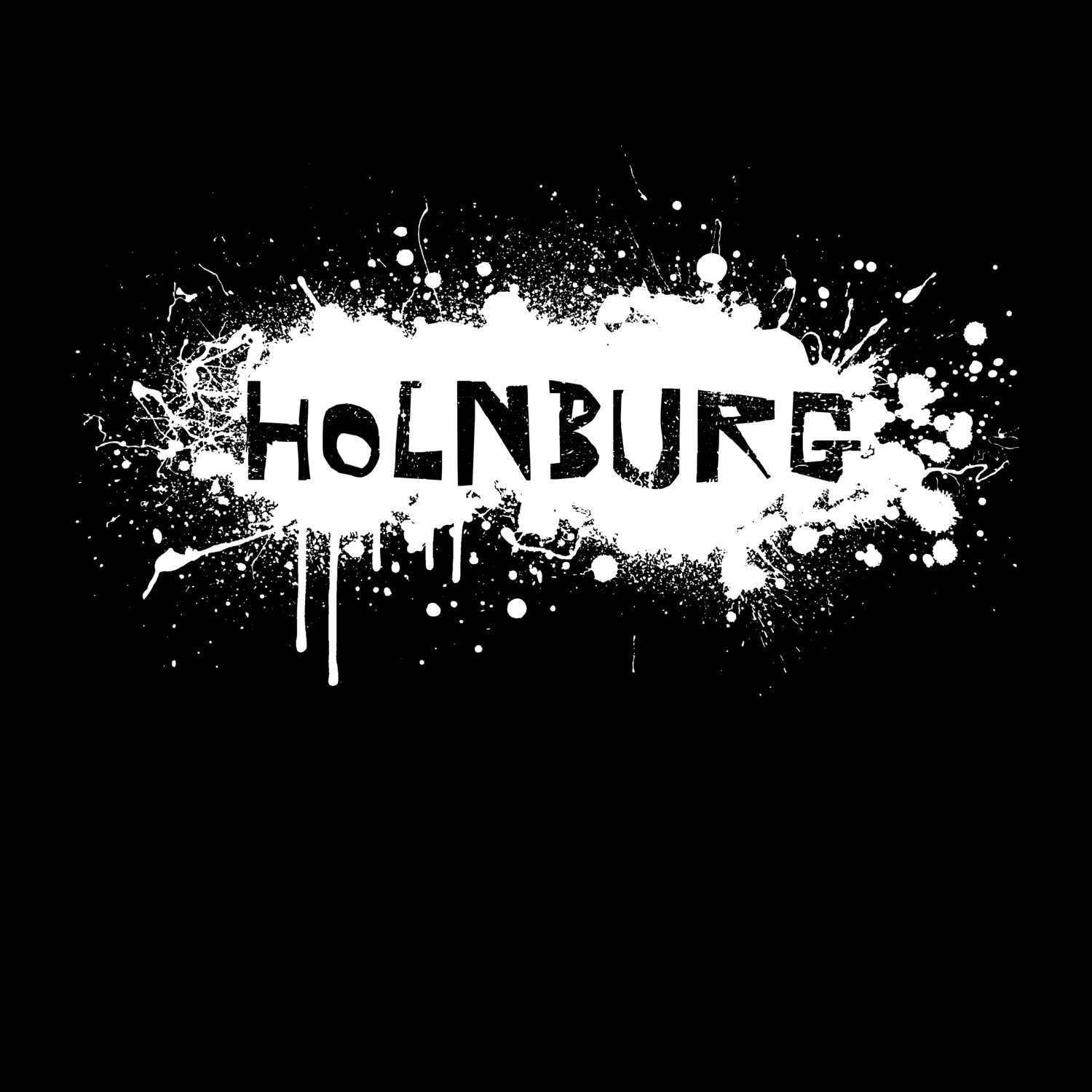 Holnburg T-Shirt »Paint Splash Punk«