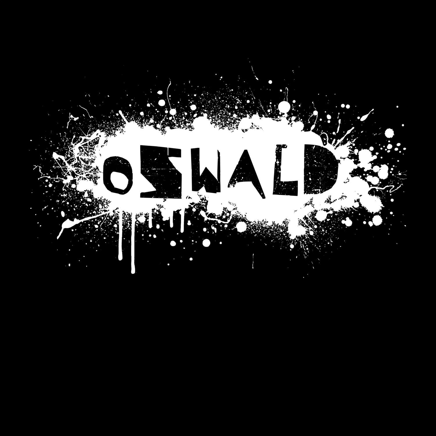 Oswald T-Shirt »Paint Splash Punk«