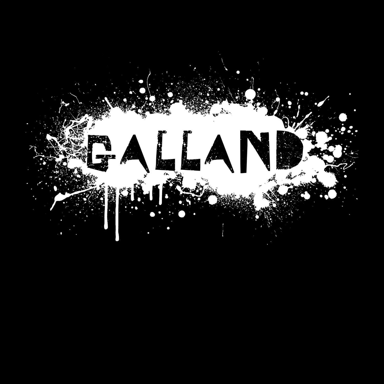 Galland T-Shirt »Paint Splash Punk«