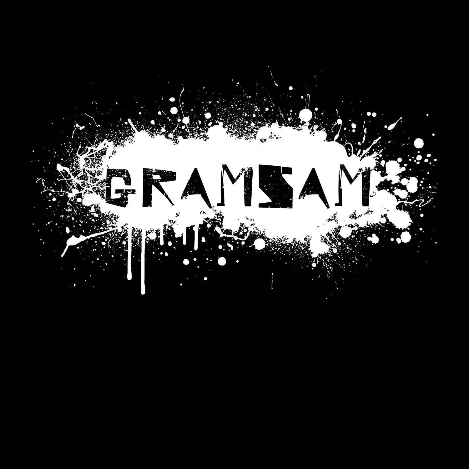 Gramsam T-Shirt »Paint Splash Punk«