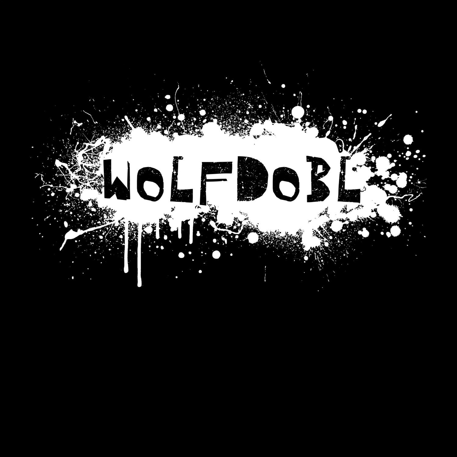 Wolfdobl T-Shirt »Paint Splash Punk«