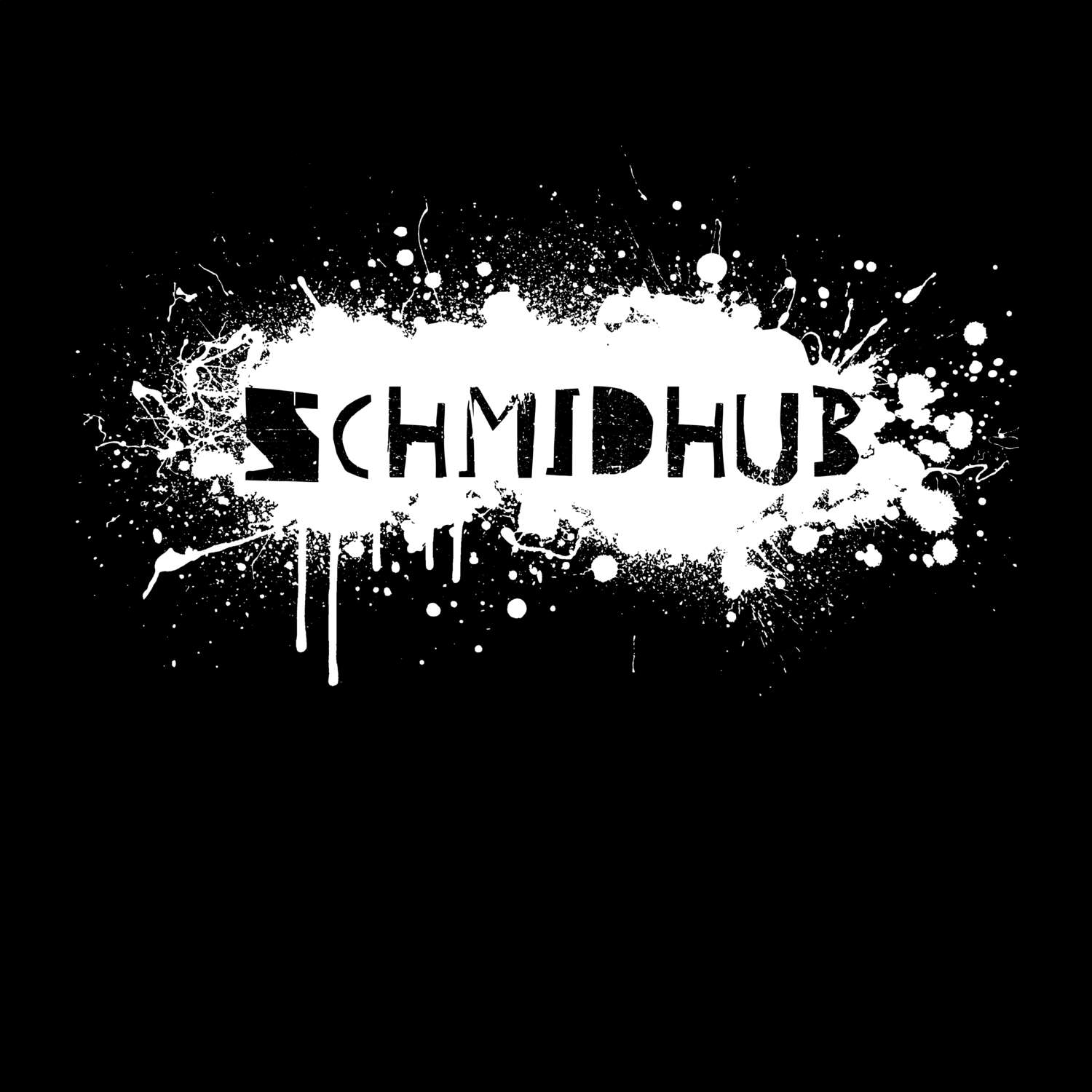 Schmidhub T-Shirt »Paint Splash Punk«