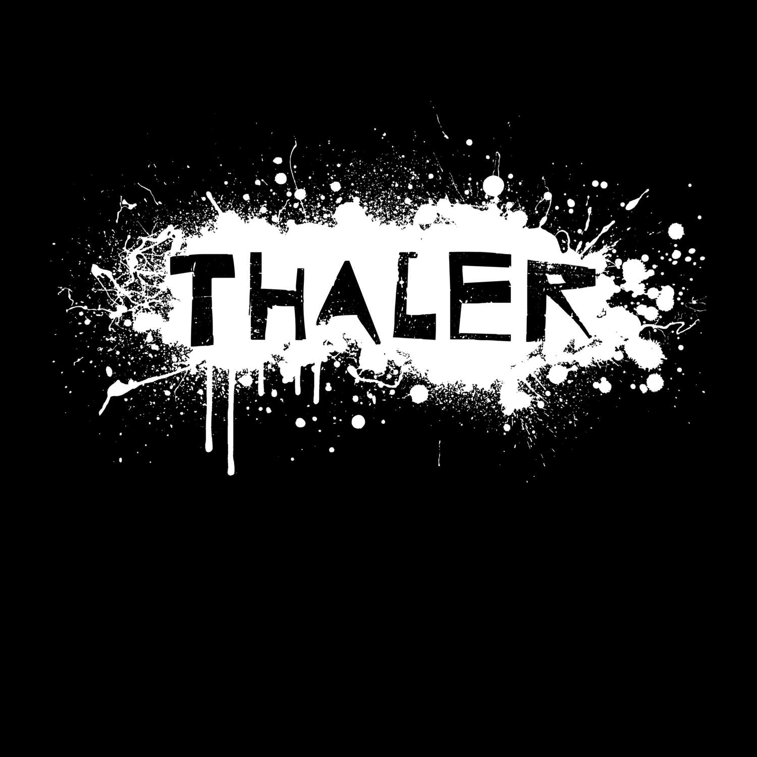 Thaler T-Shirt »Paint Splash Punk«