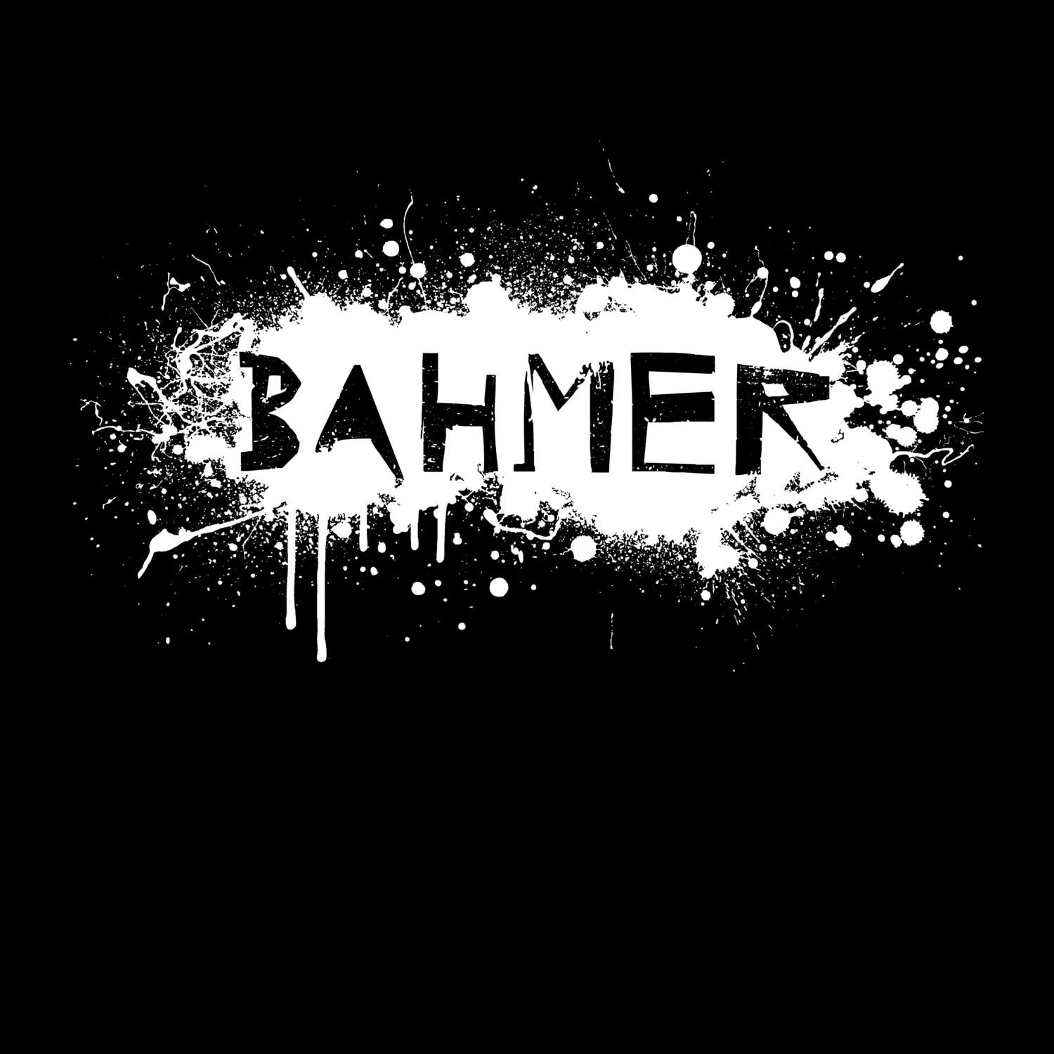 Bahmer T-Shirt »Paint Splash Punk«