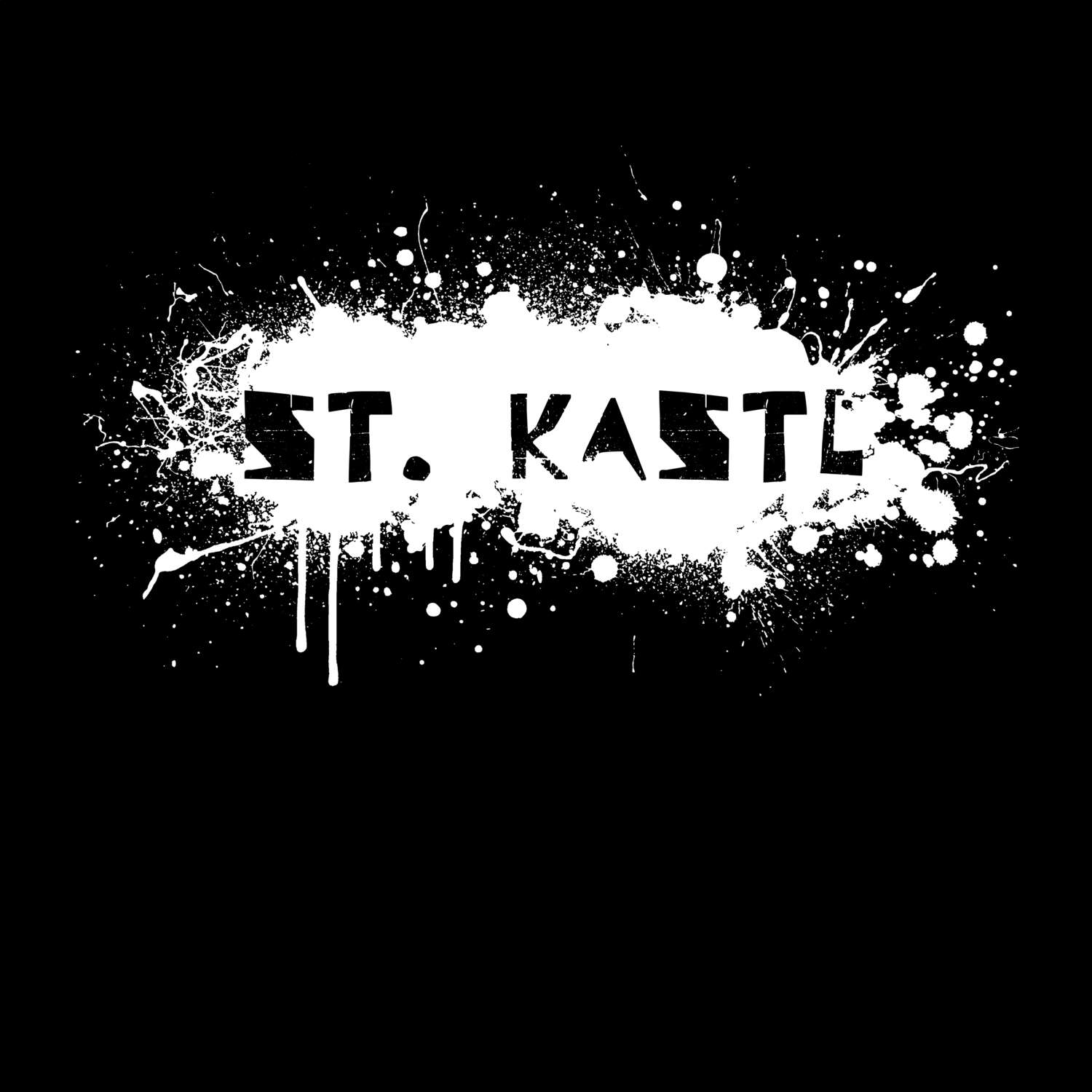 St. Kastl T-Shirt »Paint Splash Punk«