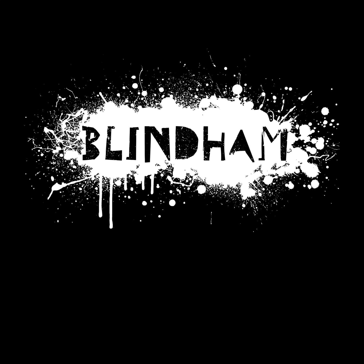 Blindham T-Shirt »Paint Splash Punk«