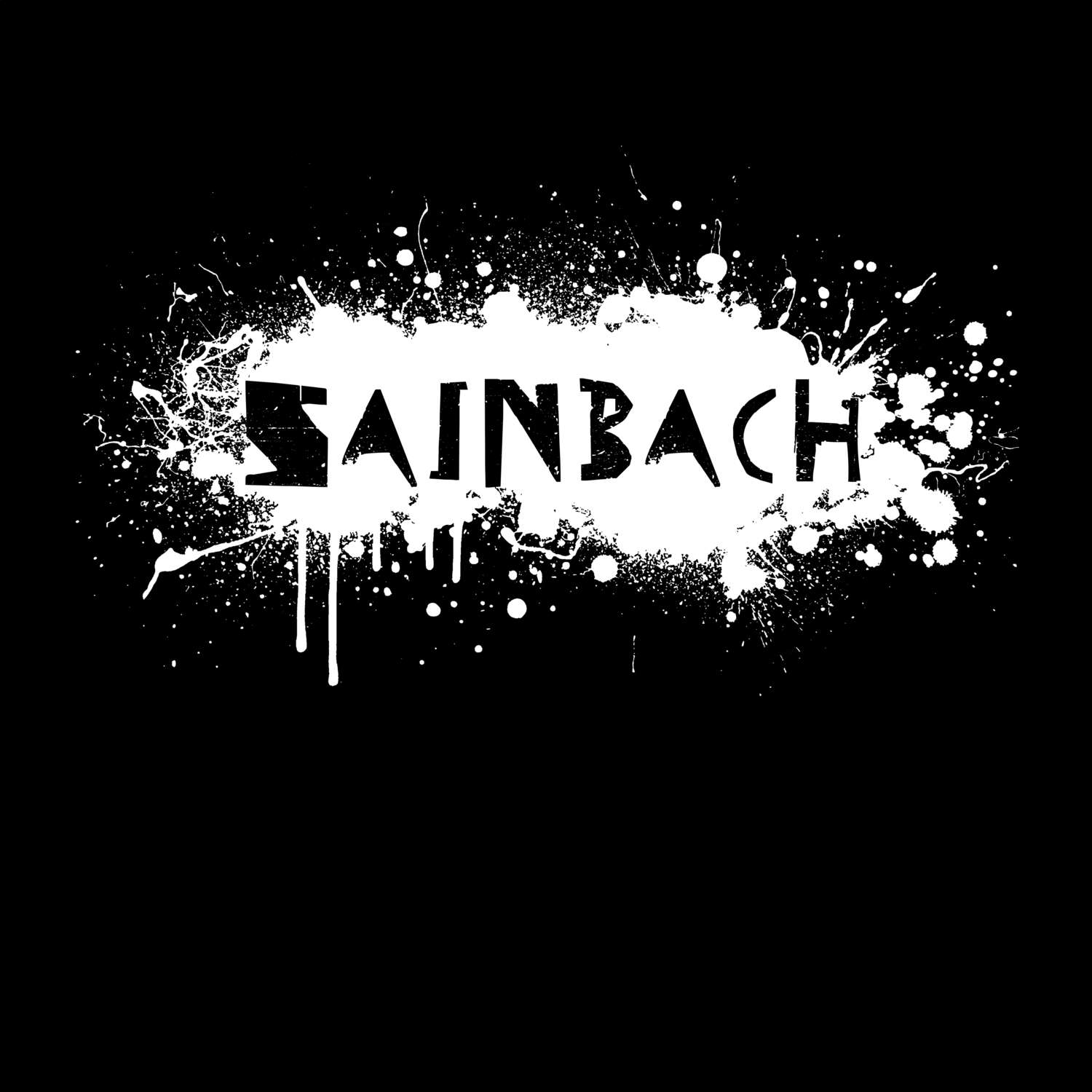 Sainbach T-Shirt »Paint Splash Punk«