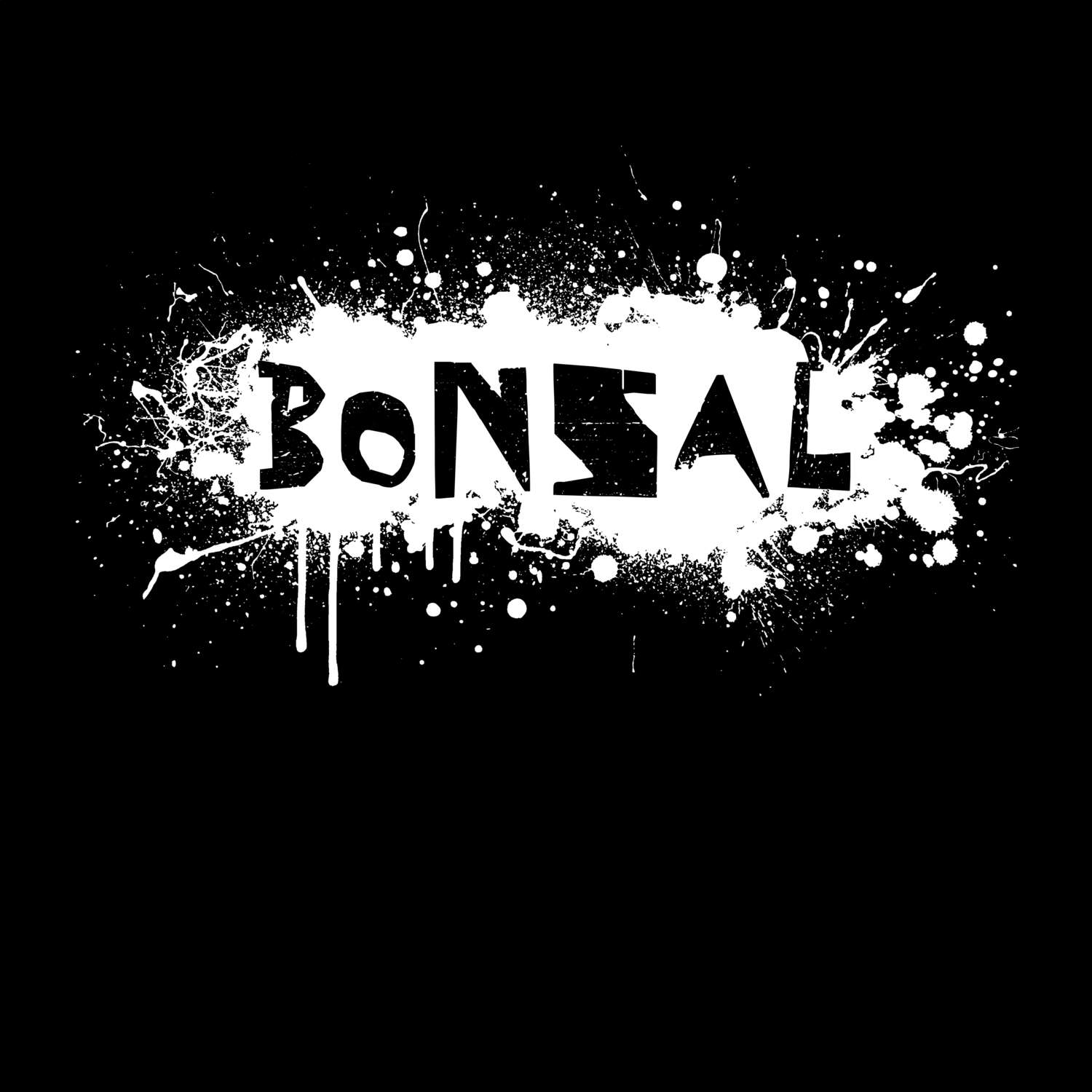 Bonsal T-Shirt »Paint Splash Punk«