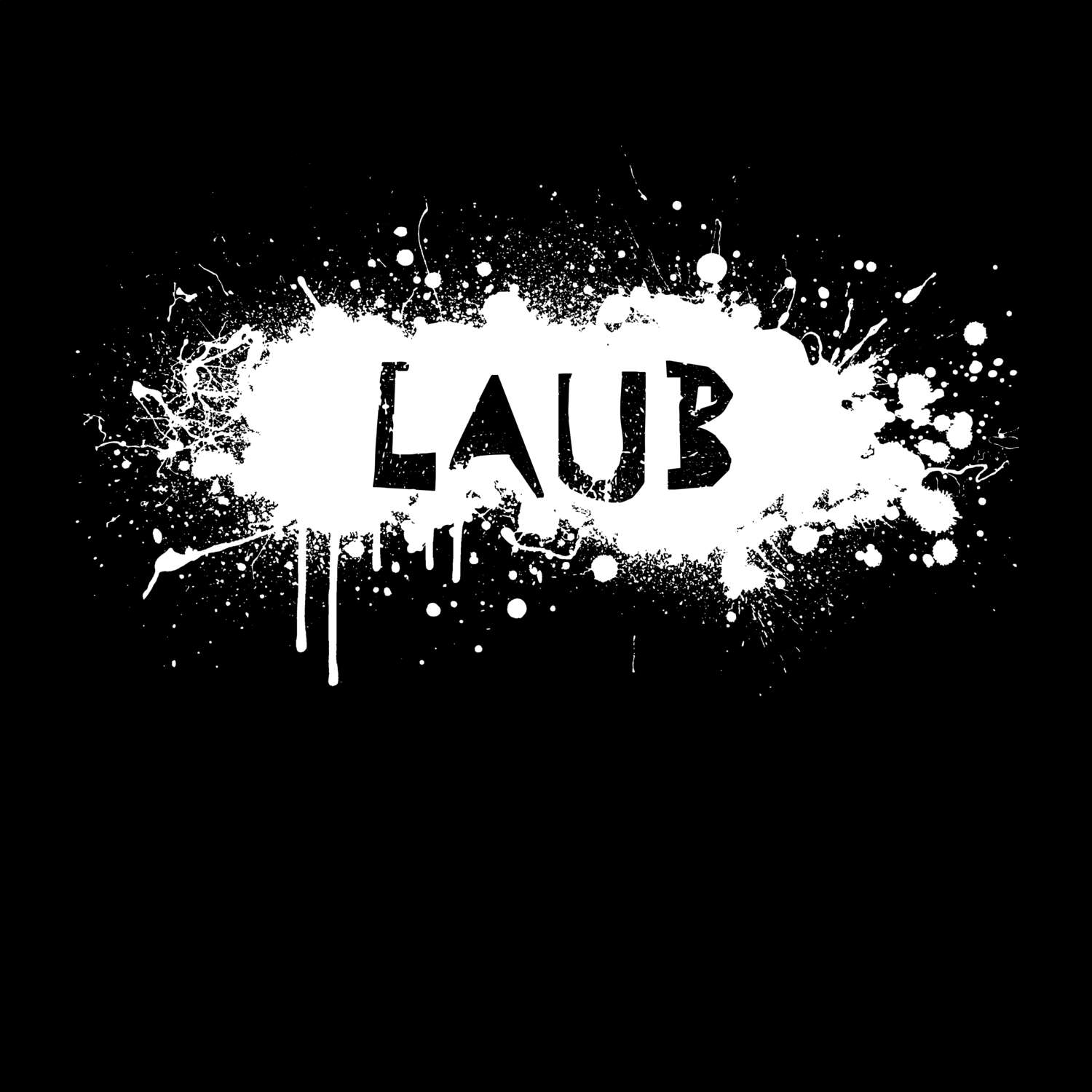 Laub T-Shirt »Paint Splash Punk«
