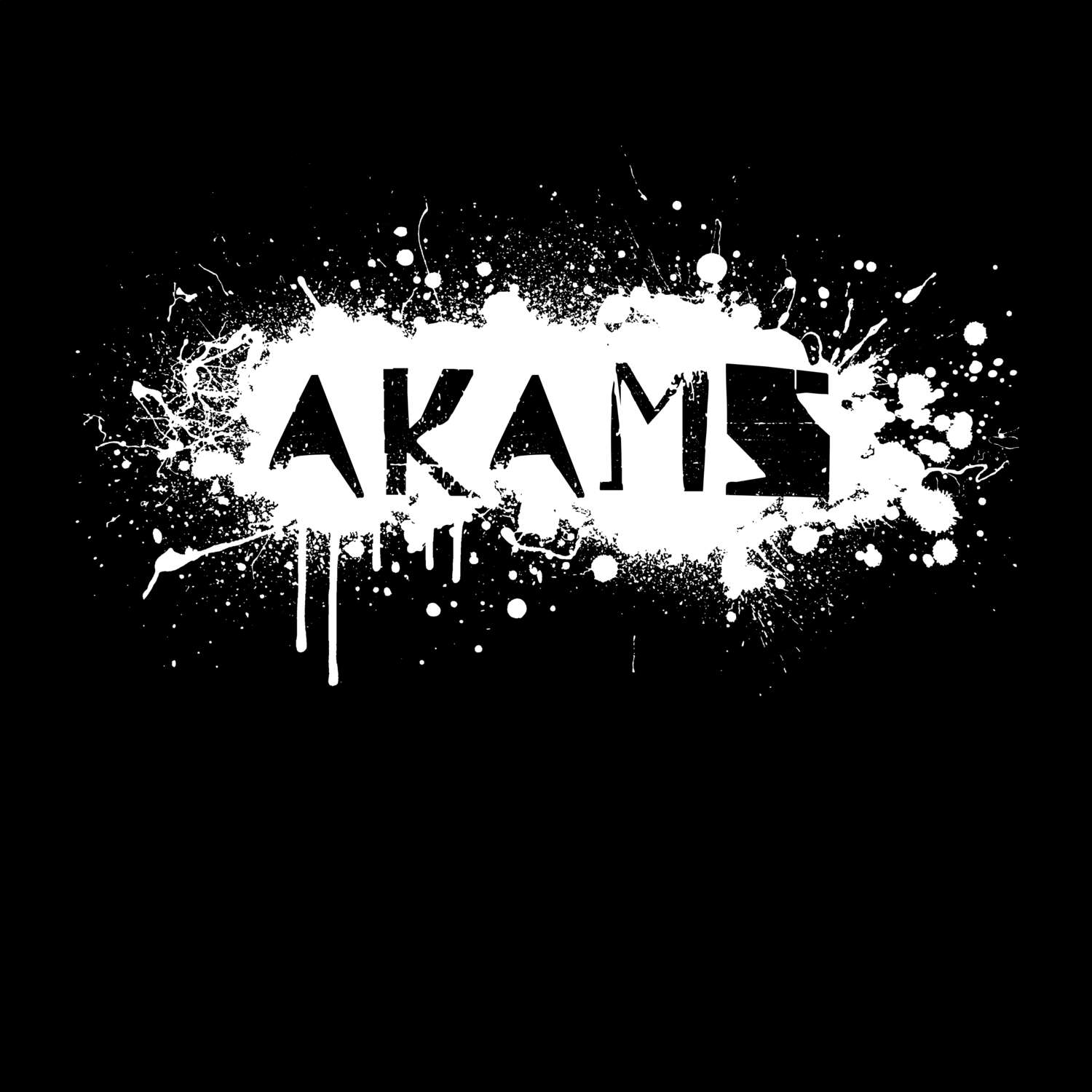 Akams T-Shirt »Paint Splash Punk«