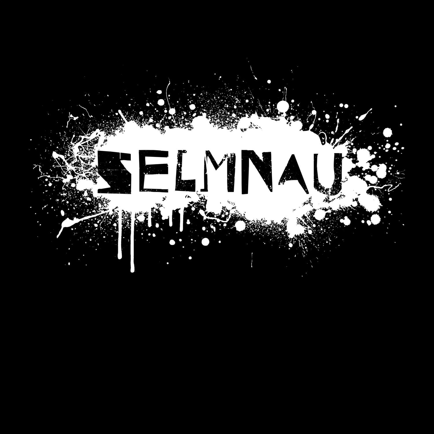 Selmnau T-Shirt »Paint Splash Punk«