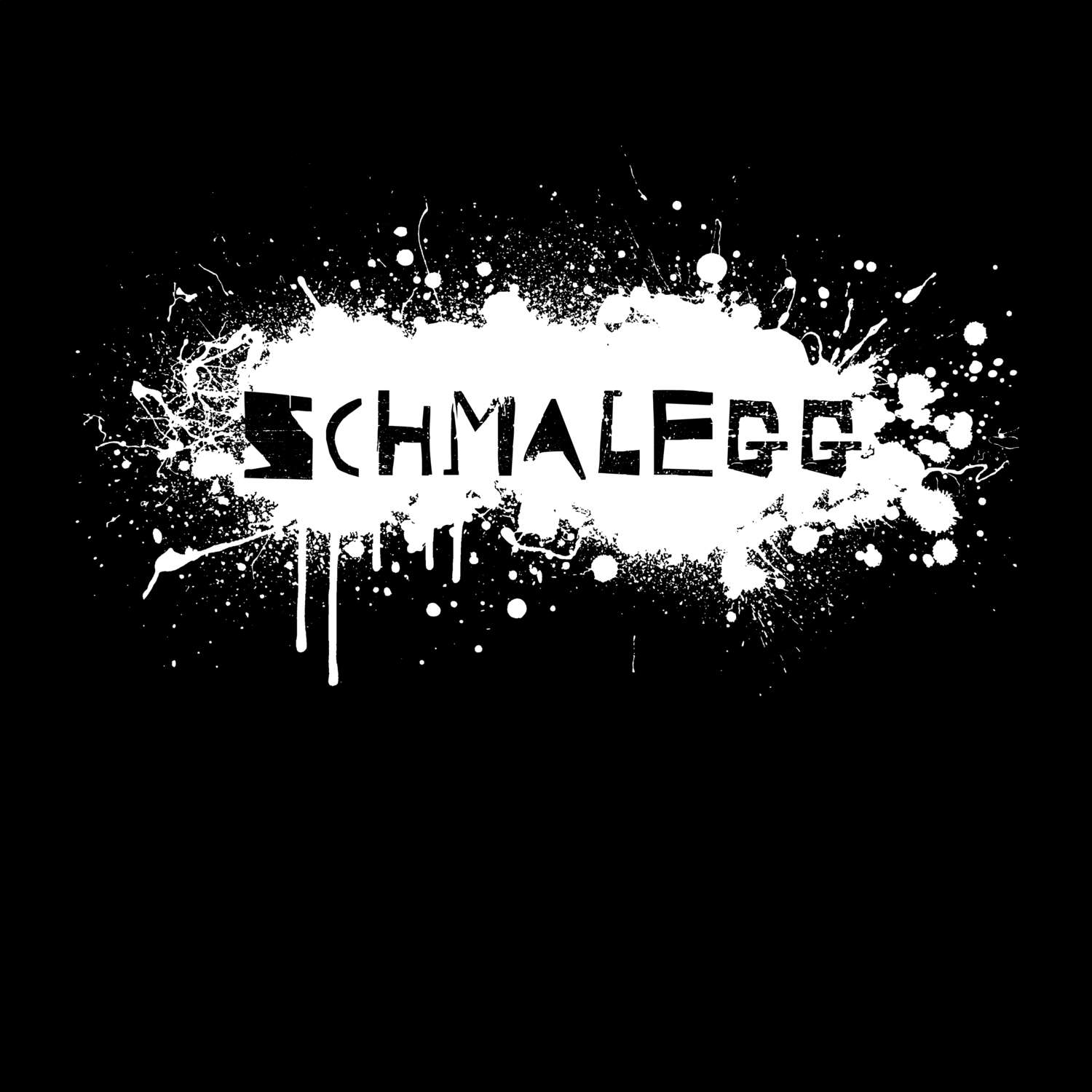 Schmalegg T-Shirt »Paint Splash Punk«