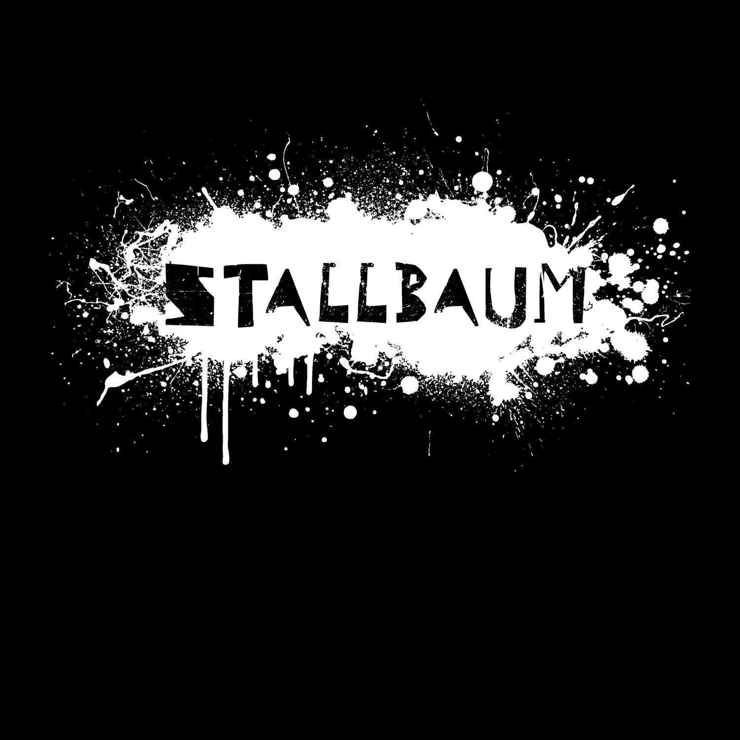 T-Shirt »Paint Splash Punk« für den Ort »Stallbaum«