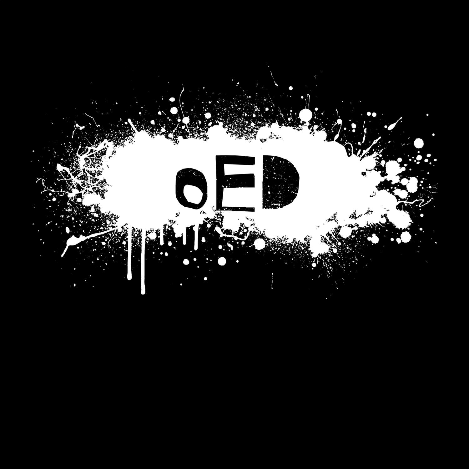 Oed T-Shirt »Paint Splash Punk«