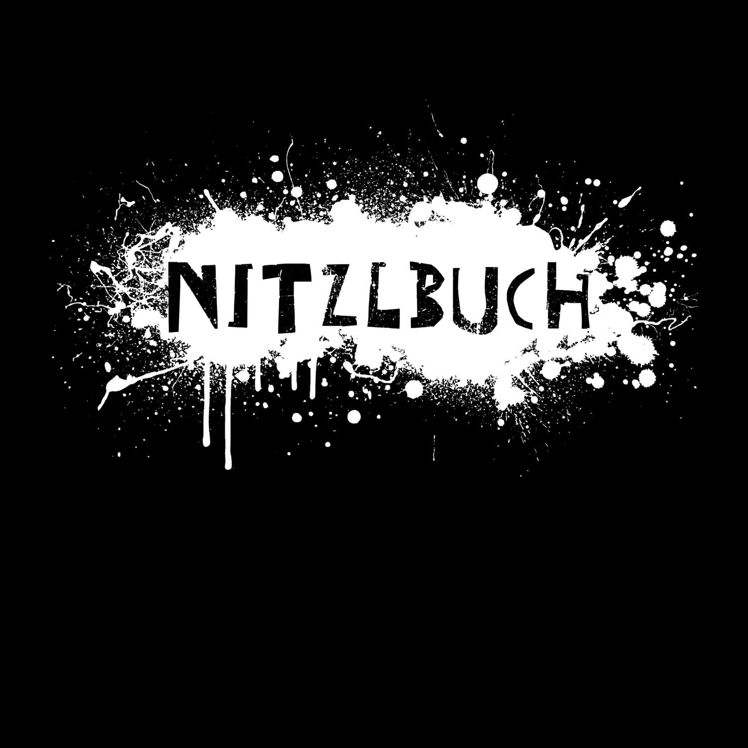 Nitzlbuch T-Shirt »Paint Splash Punk«