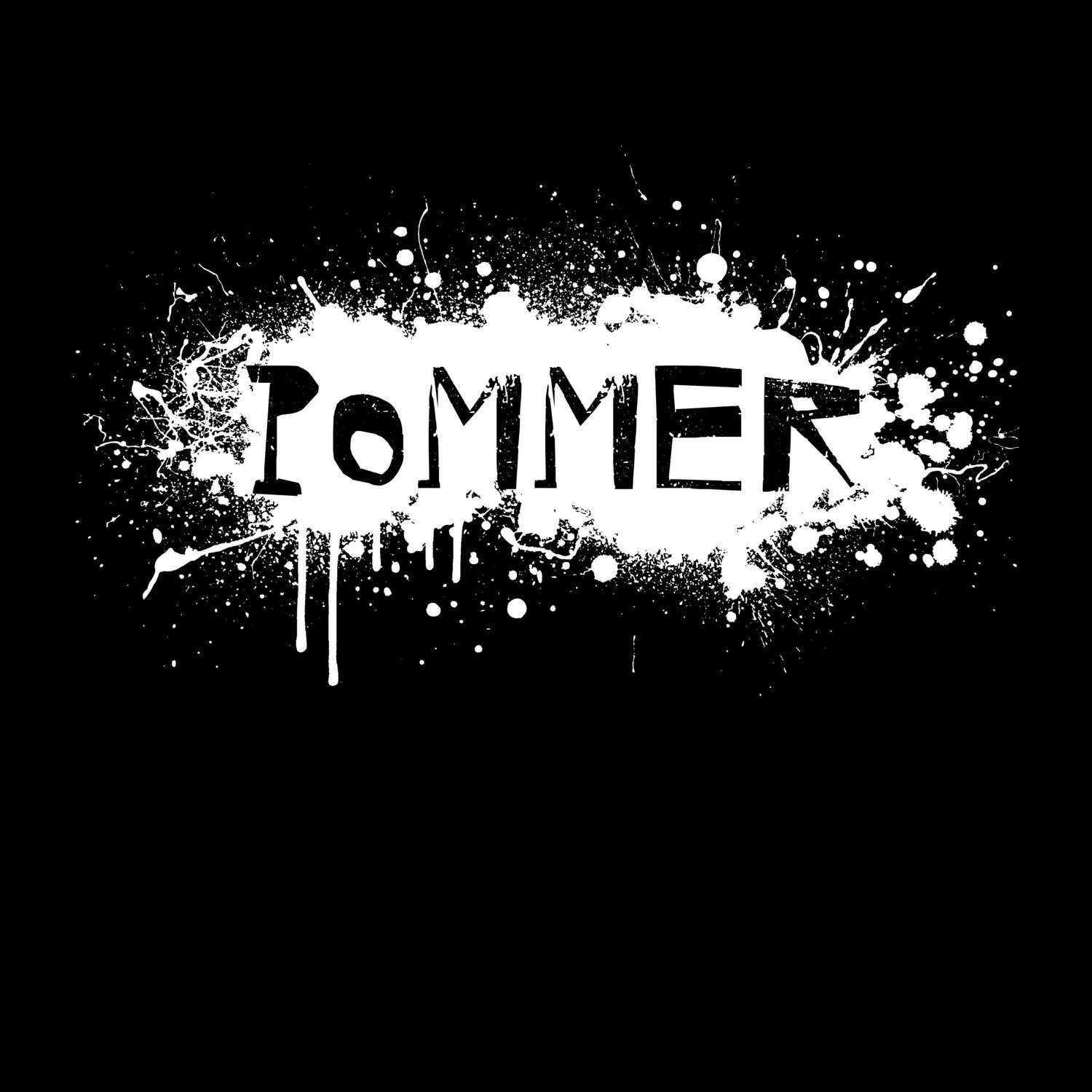 Pommer T-Shirt »Paint Splash Punk«