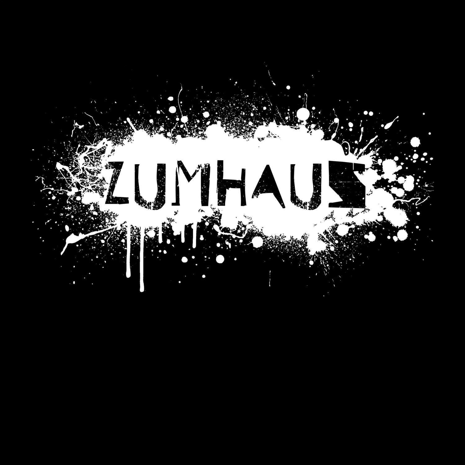 Zumhaus T-Shirt »Paint Splash Punk«