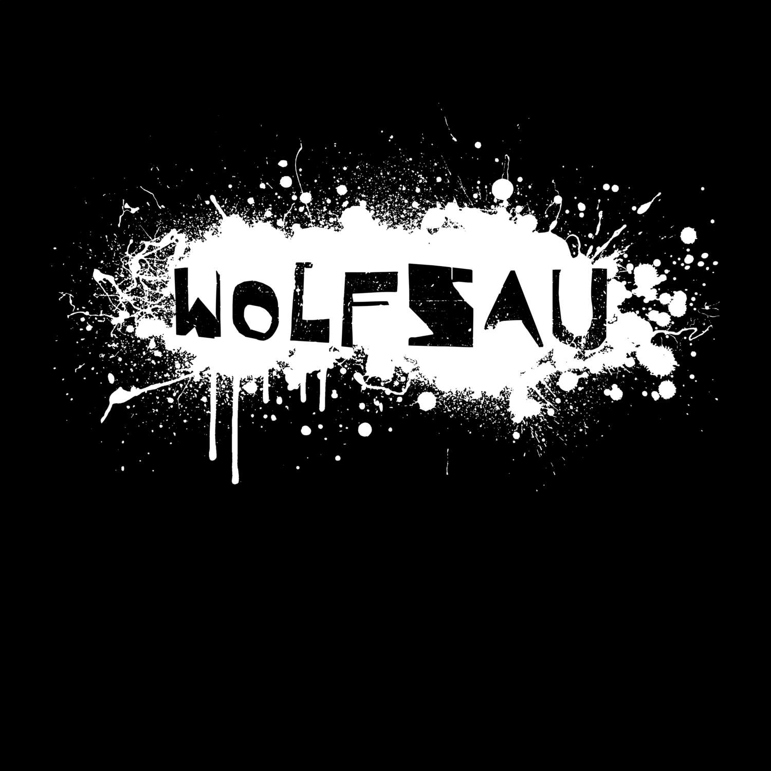 Wolfsau T-Shirt »Paint Splash Punk«