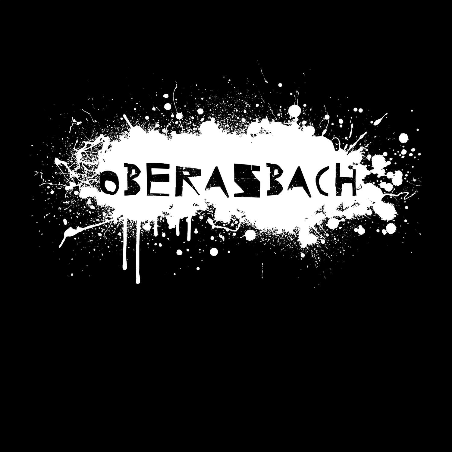 Oberasbach T-Shirt »Paint Splash Punk«