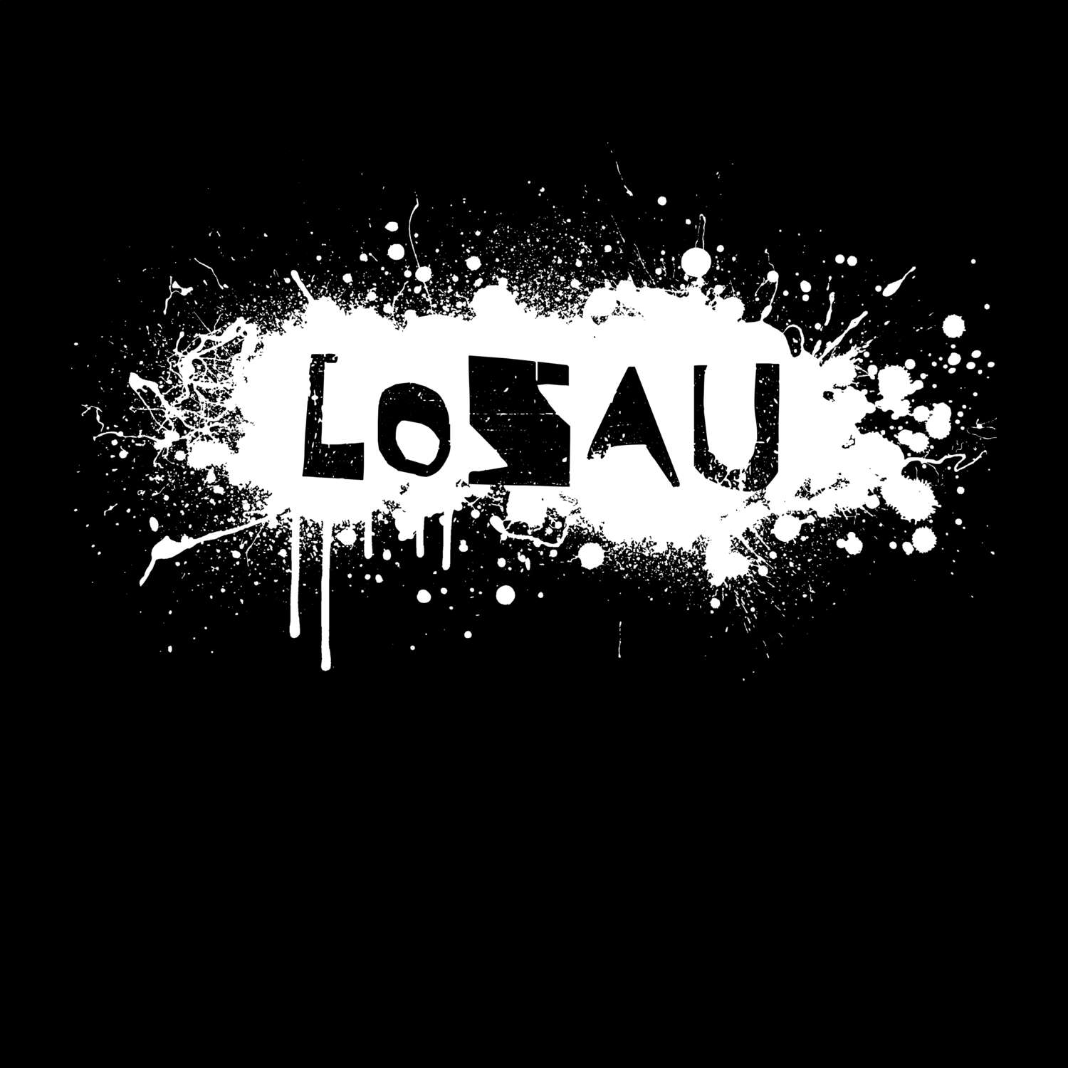 Losau T-Shirt »Paint Splash Punk«