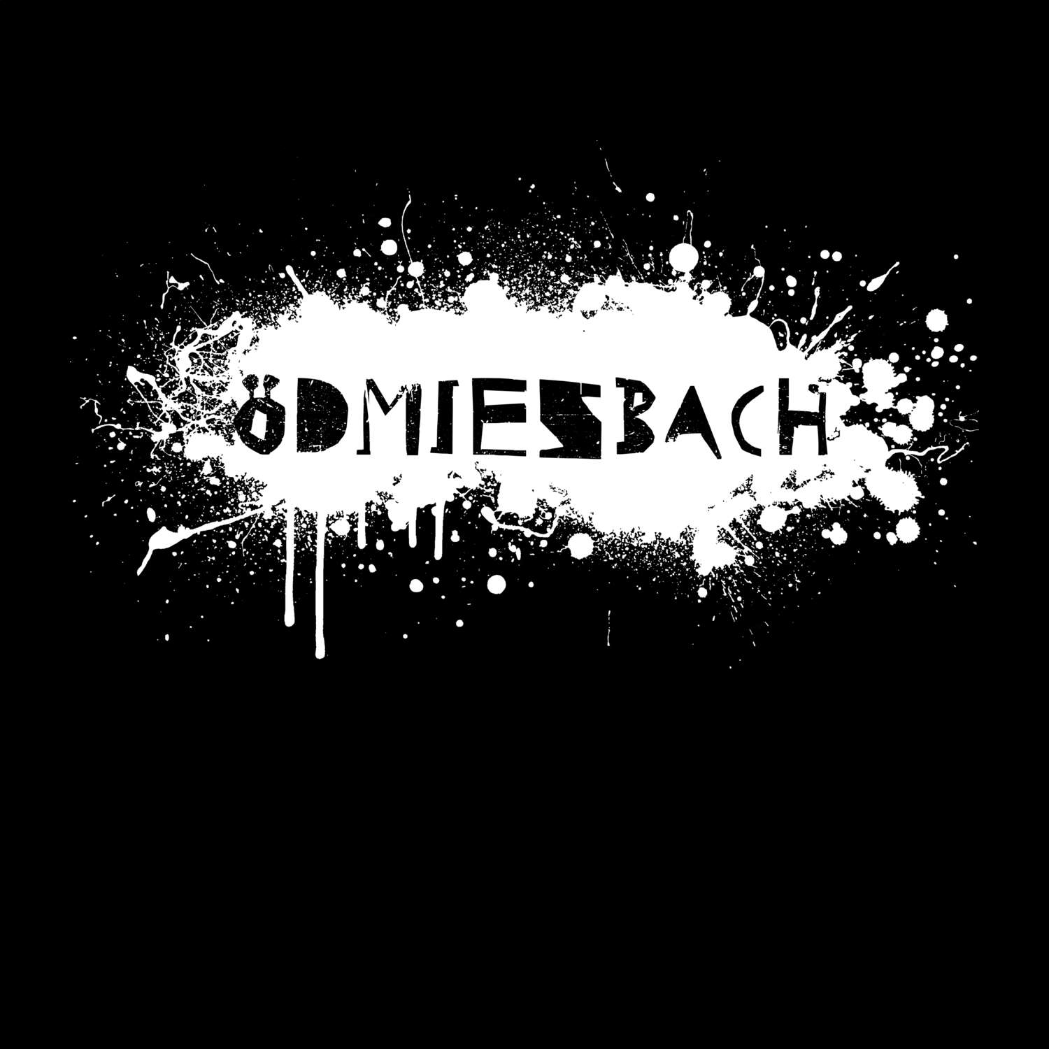 Ödmiesbach T-Shirt »Paint Splash Punk«