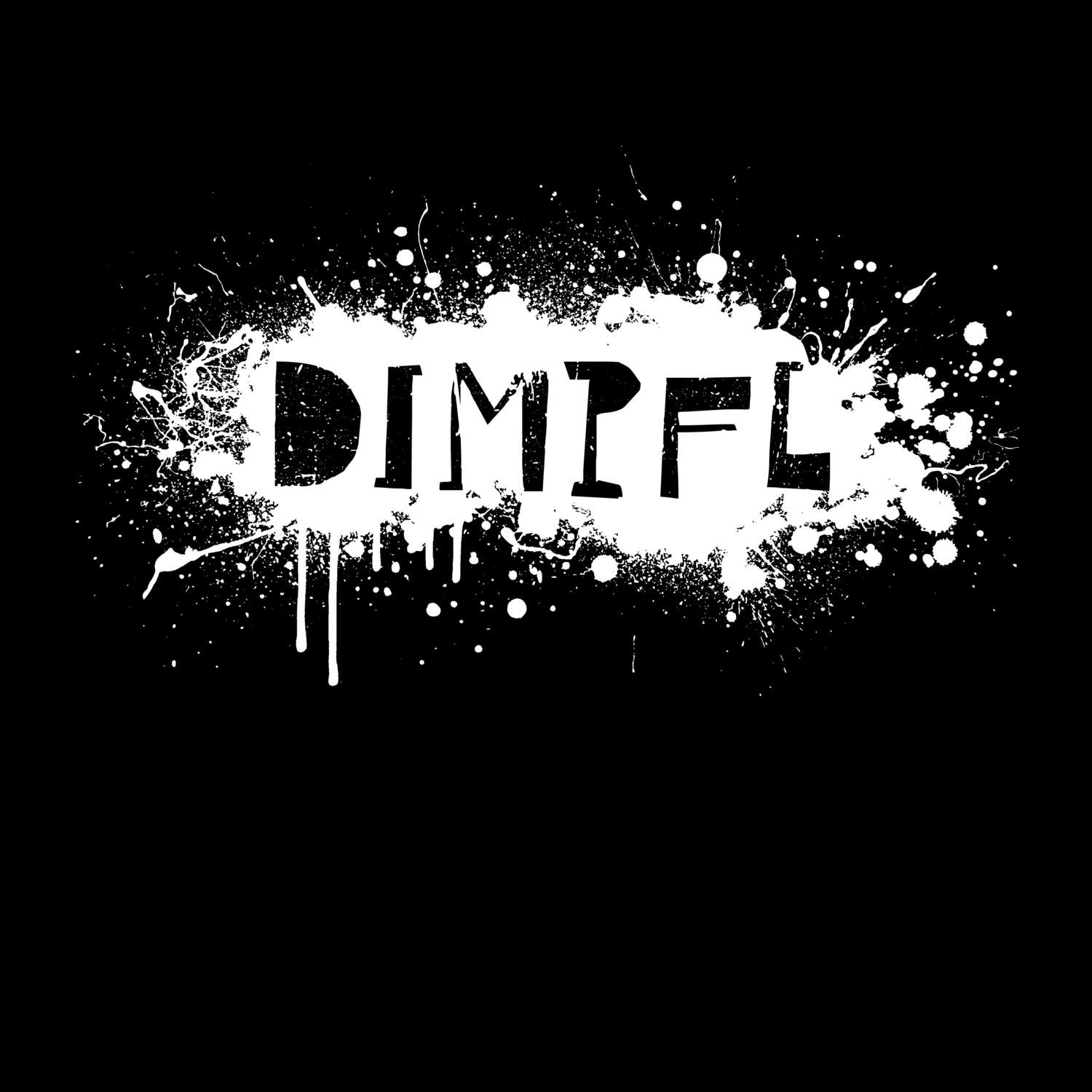 Dimpfl T-Shirt »Paint Splash Punk«