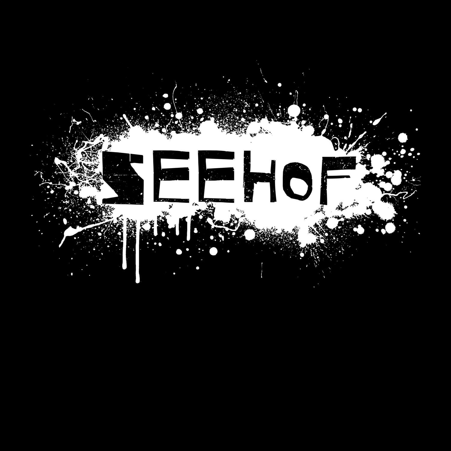 Seehof T-Shirt »Paint Splash Punk«