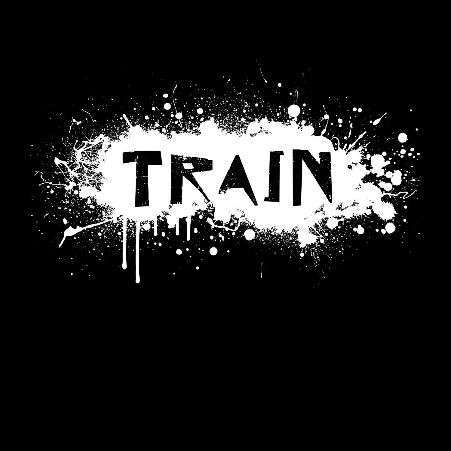 Train T-Shirt »Paint Splash Punk«