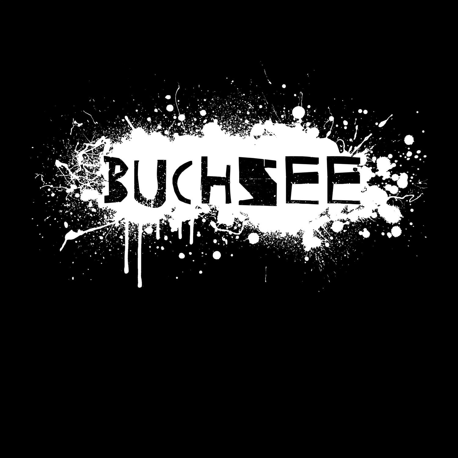 Buchsee T-Shirt »Paint Splash Punk«