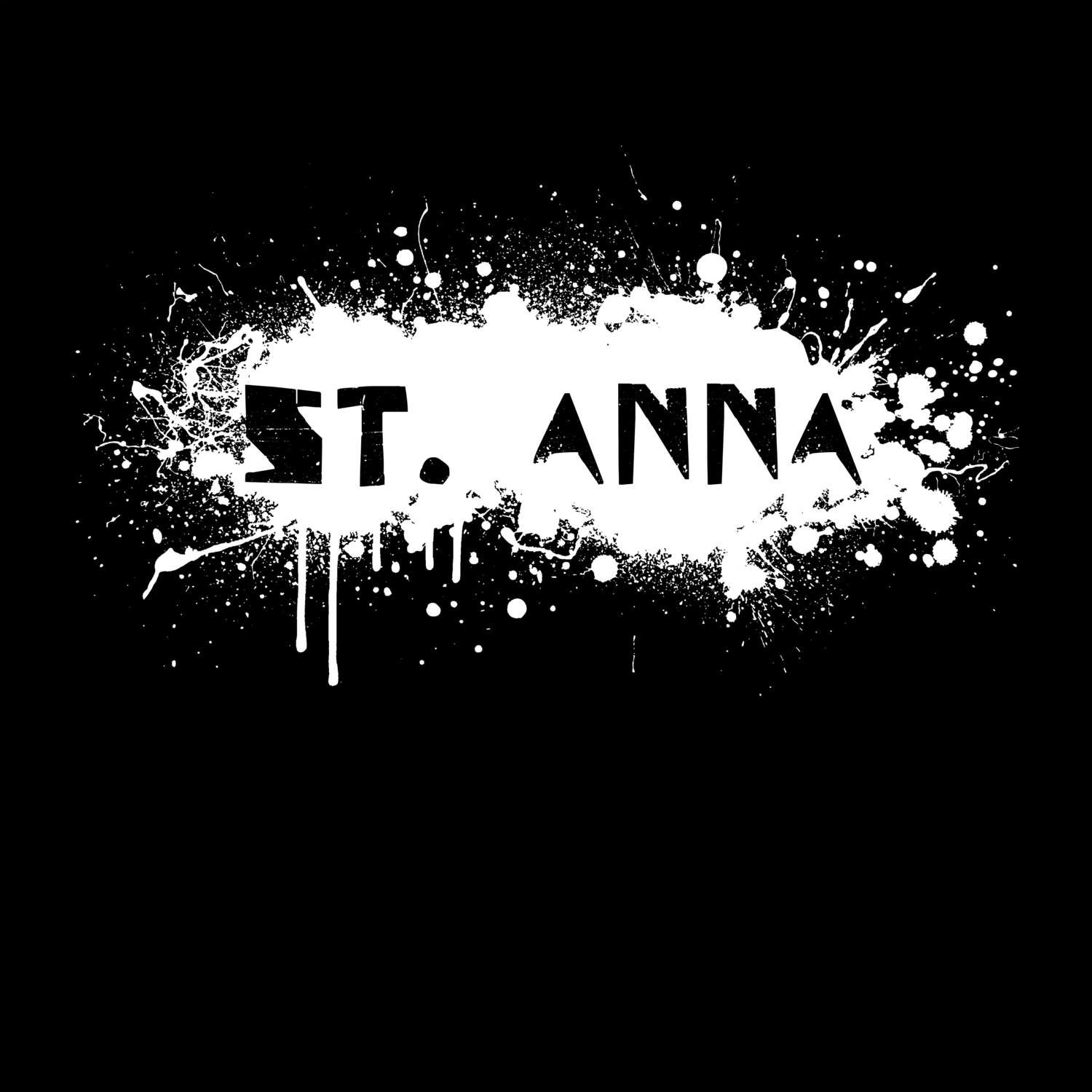 St. Anna T-Shirt »Paint Splash Punk«