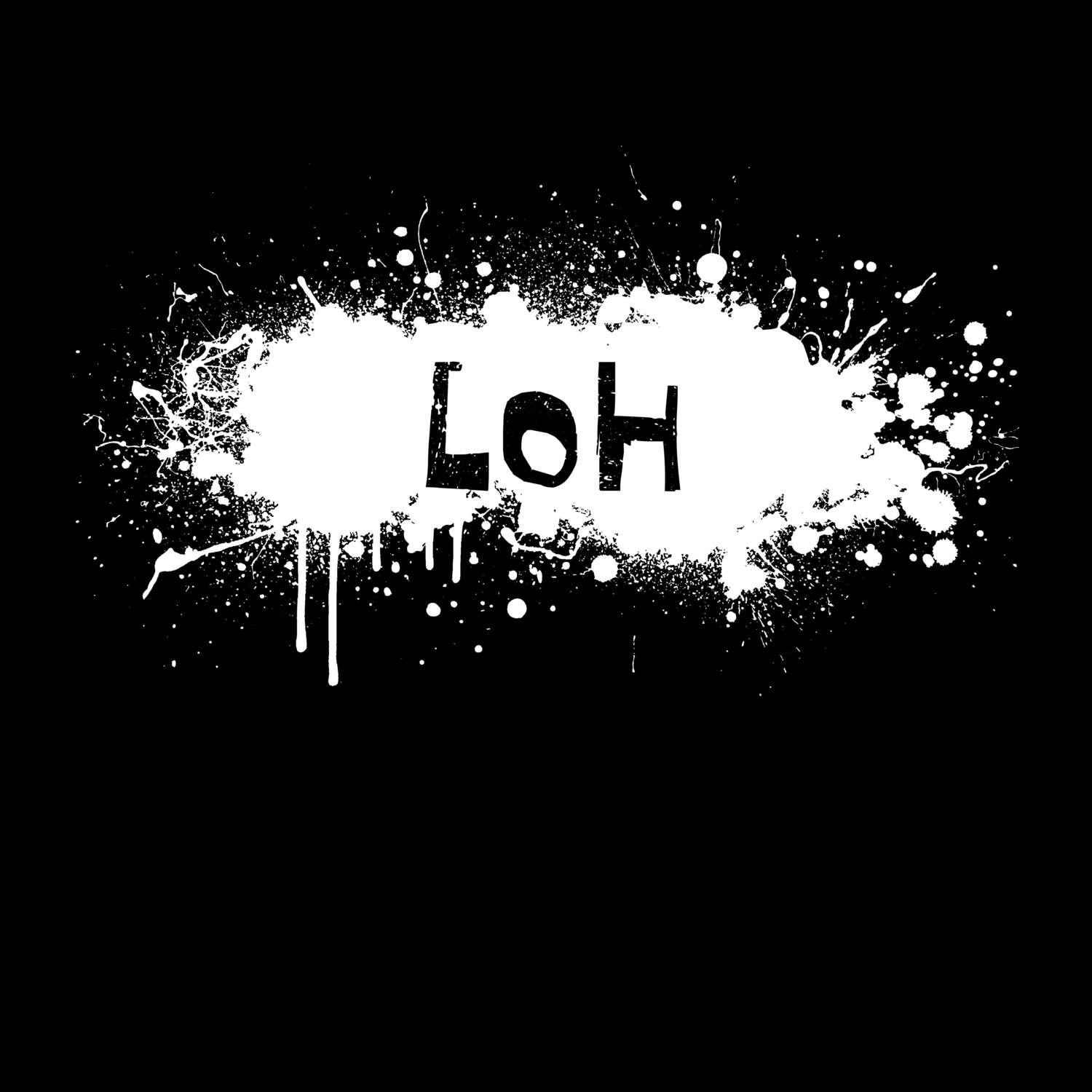 Loh T-Shirt »Paint Splash Punk«