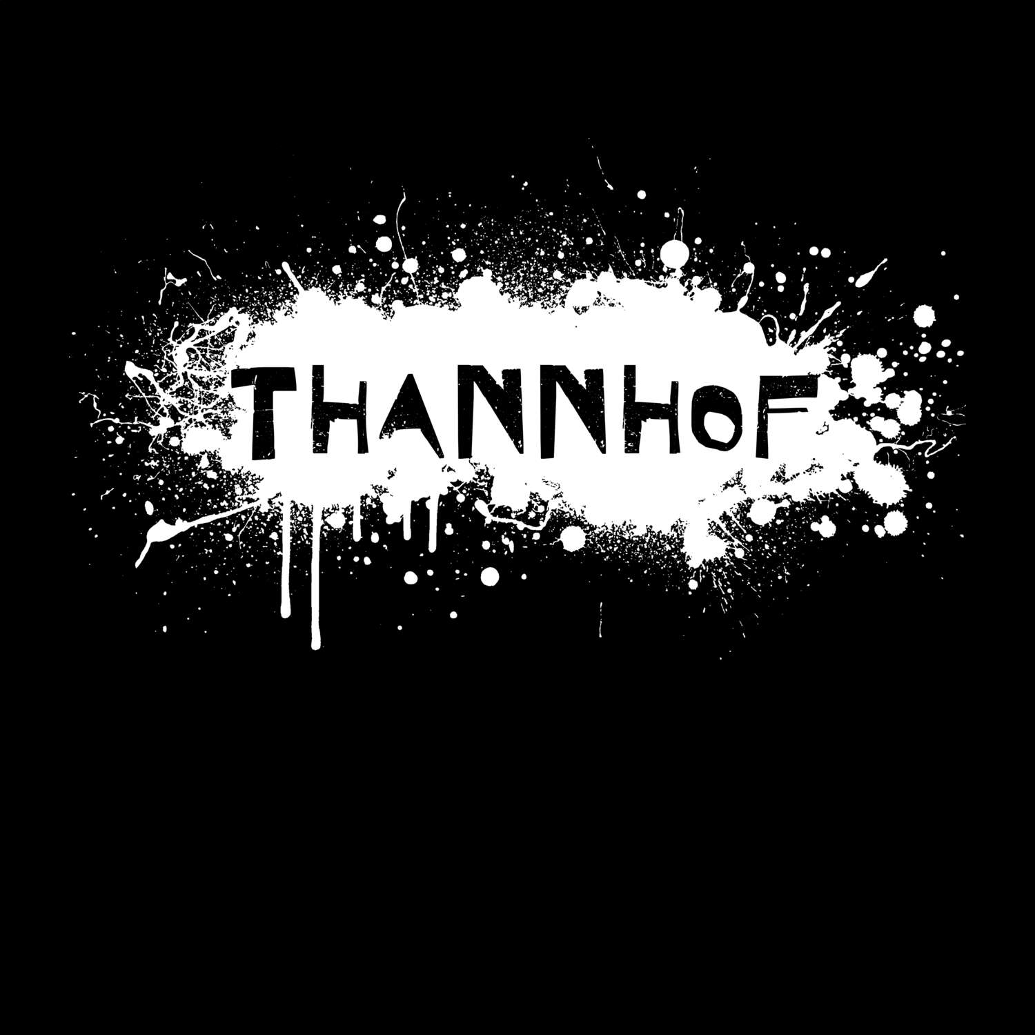 Thannhof T-Shirt »Paint Splash Punk«