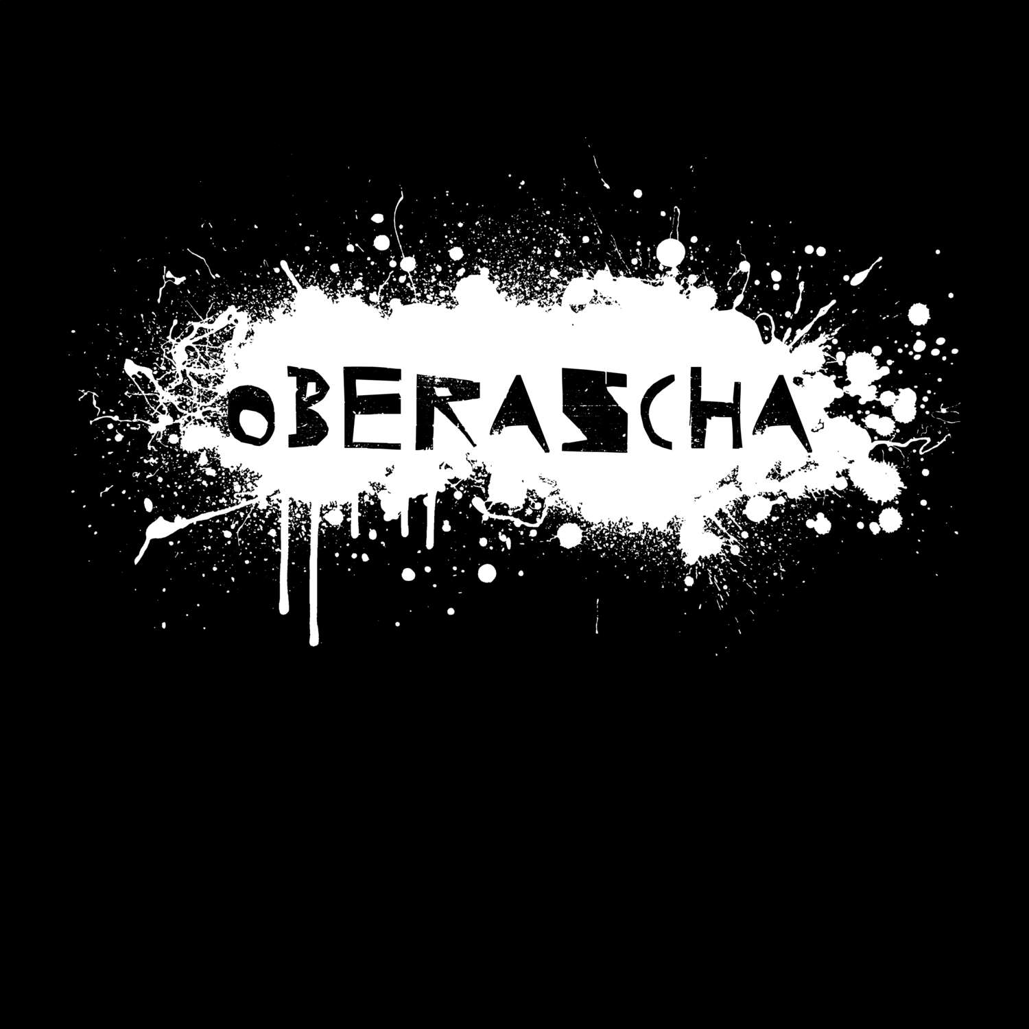 Oberascha T-Shirt »Paint Splash Punk«