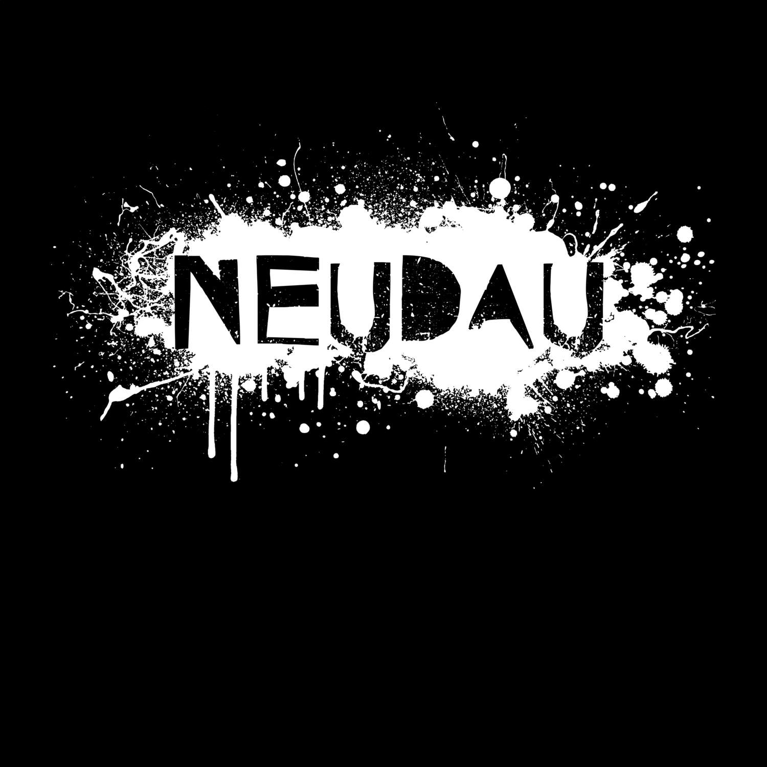 Neudau T-Shirt »Paint Splash Punk«