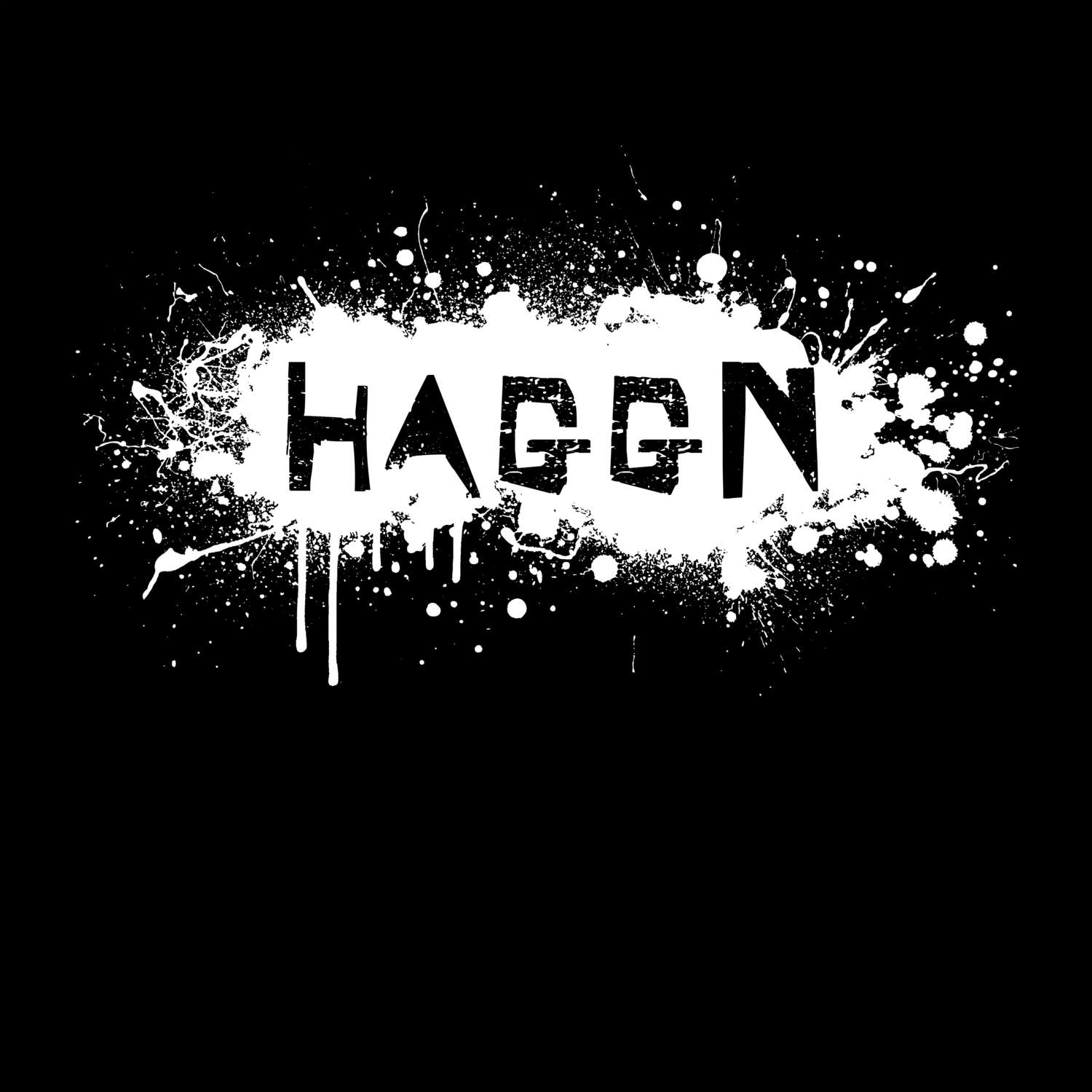 Haggn T-Shirt »Paint Splash Punk«